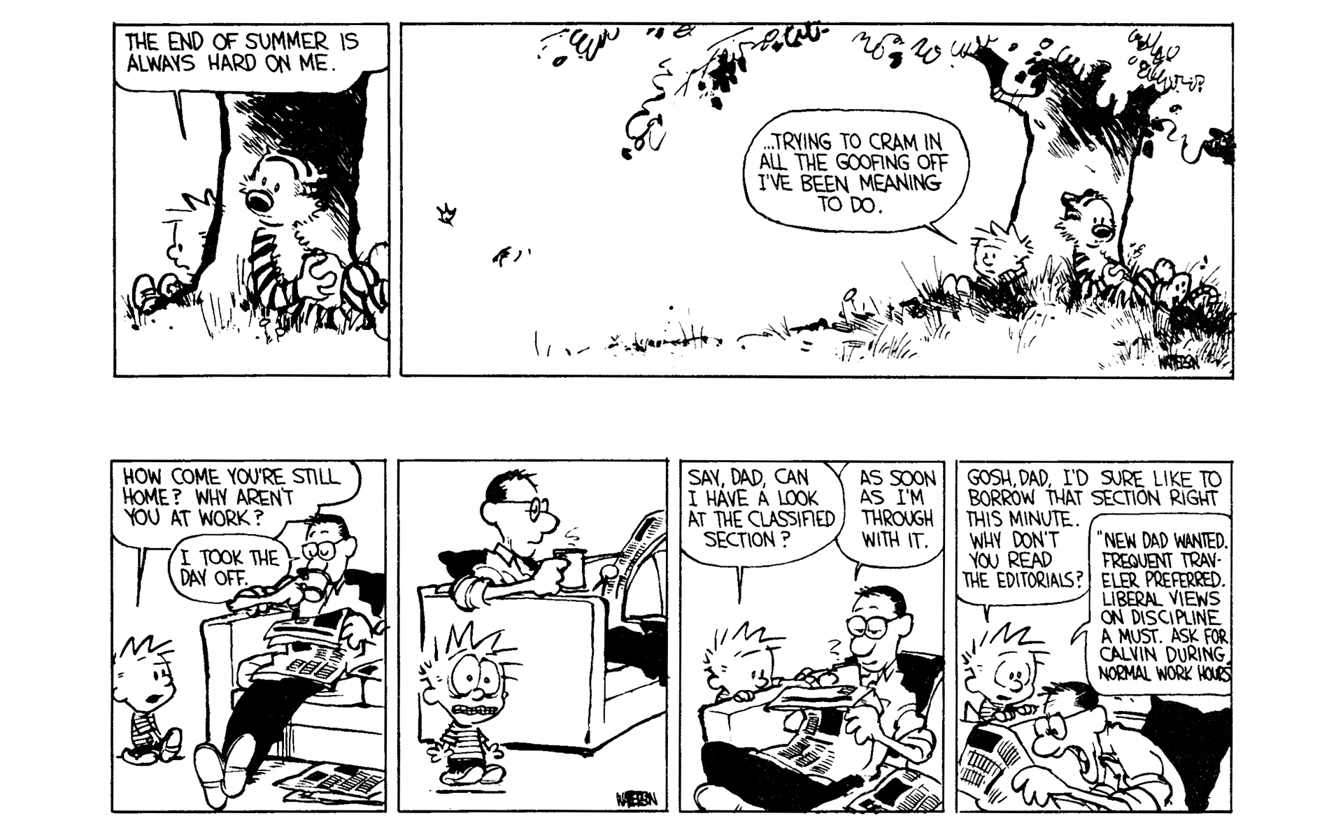 Read online Calvin and Hobbes comic -  Issue #3 - 59