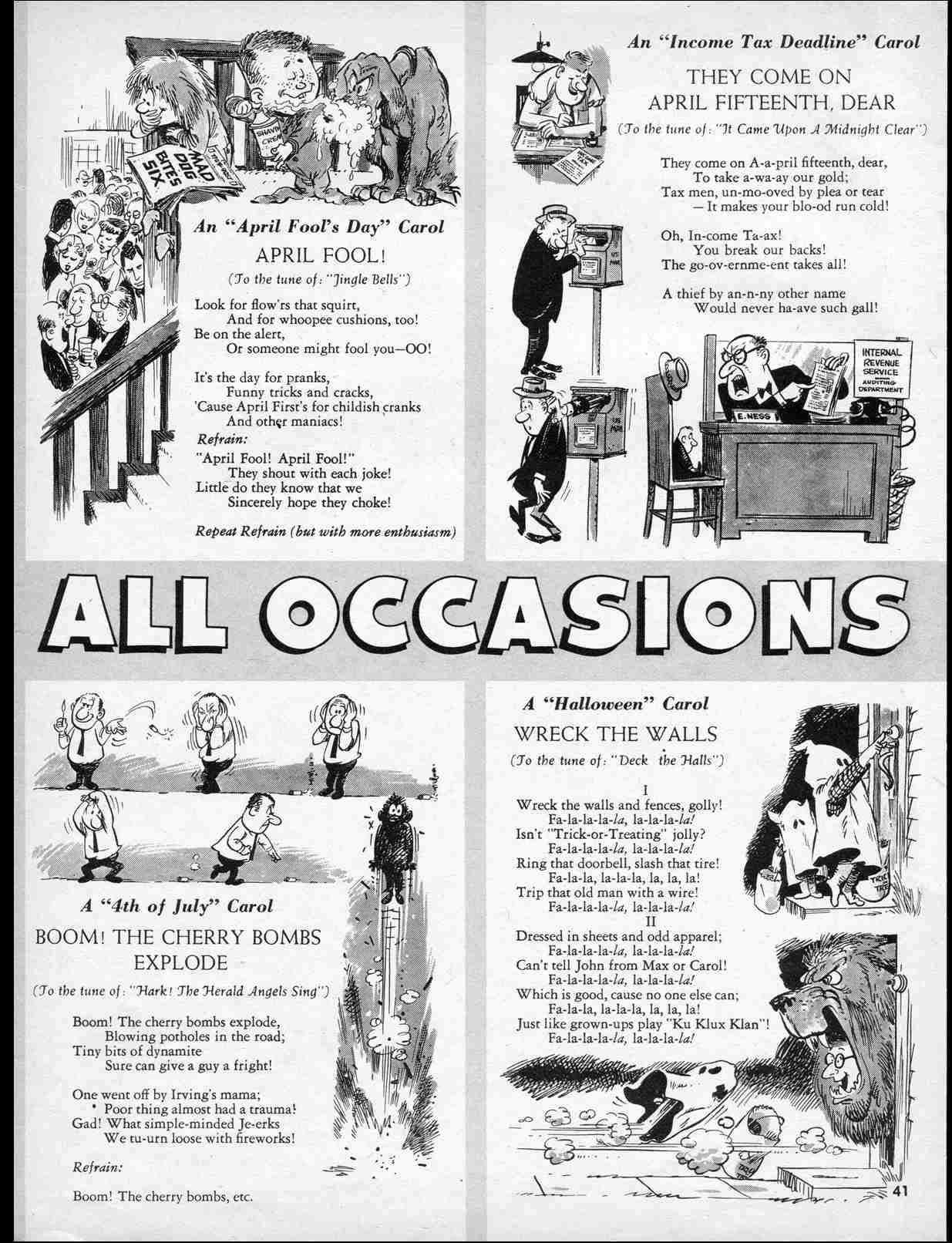 Read online MAD comic -  Issue #58 - 43