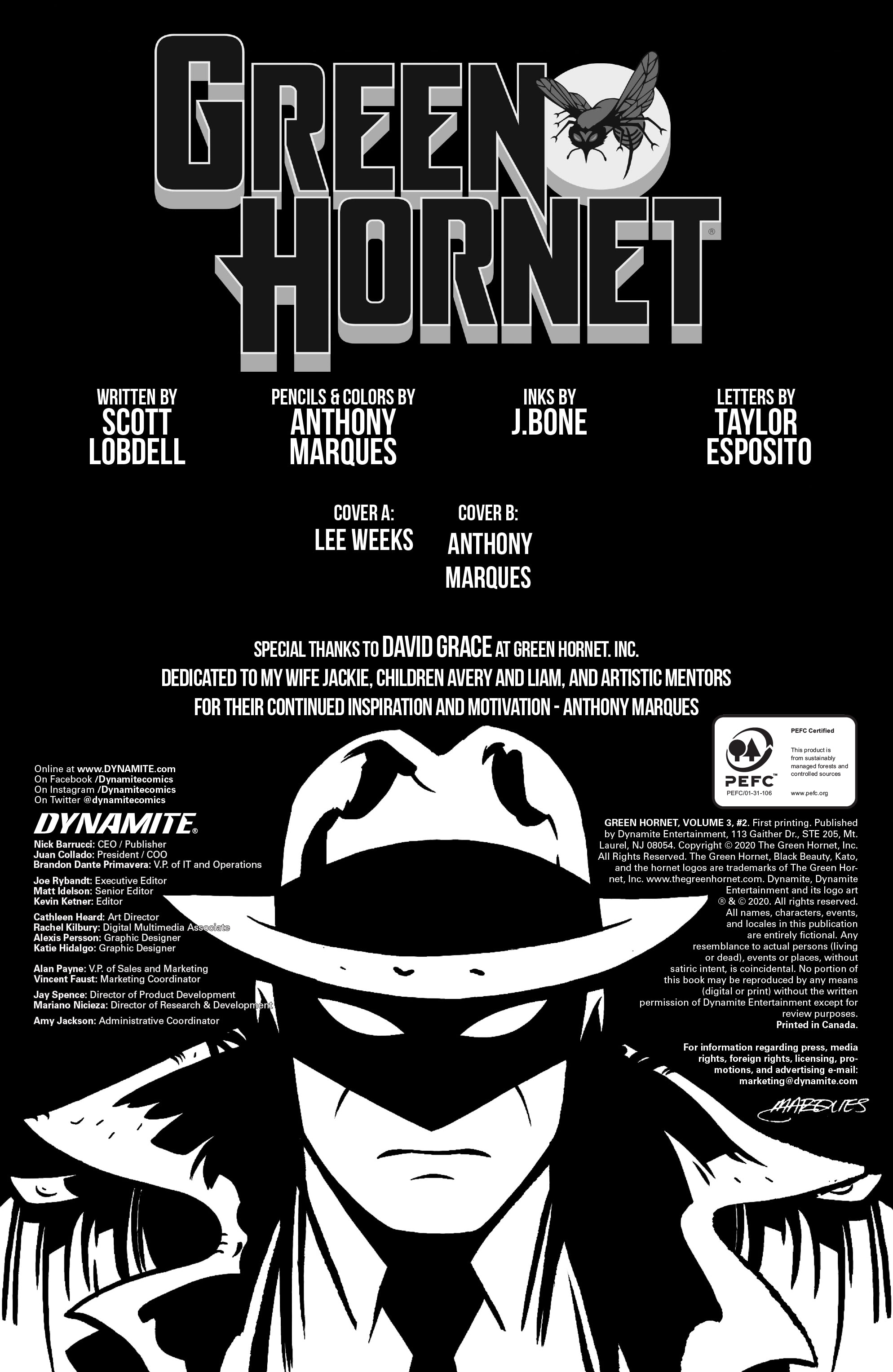 Read online The Green Hornet (2020) comic -  Issue #2 - 3