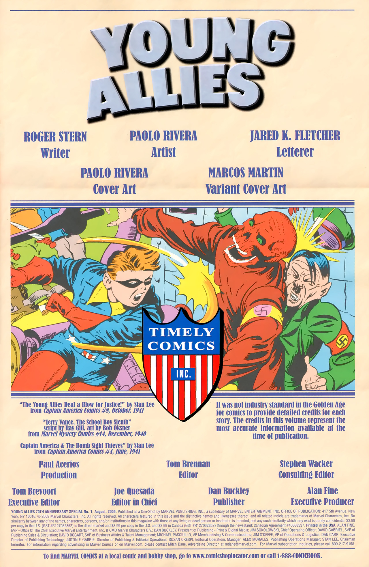 Read online Young Allies Comics 70th Anniversary Special comic -  Issue # Full - 3
