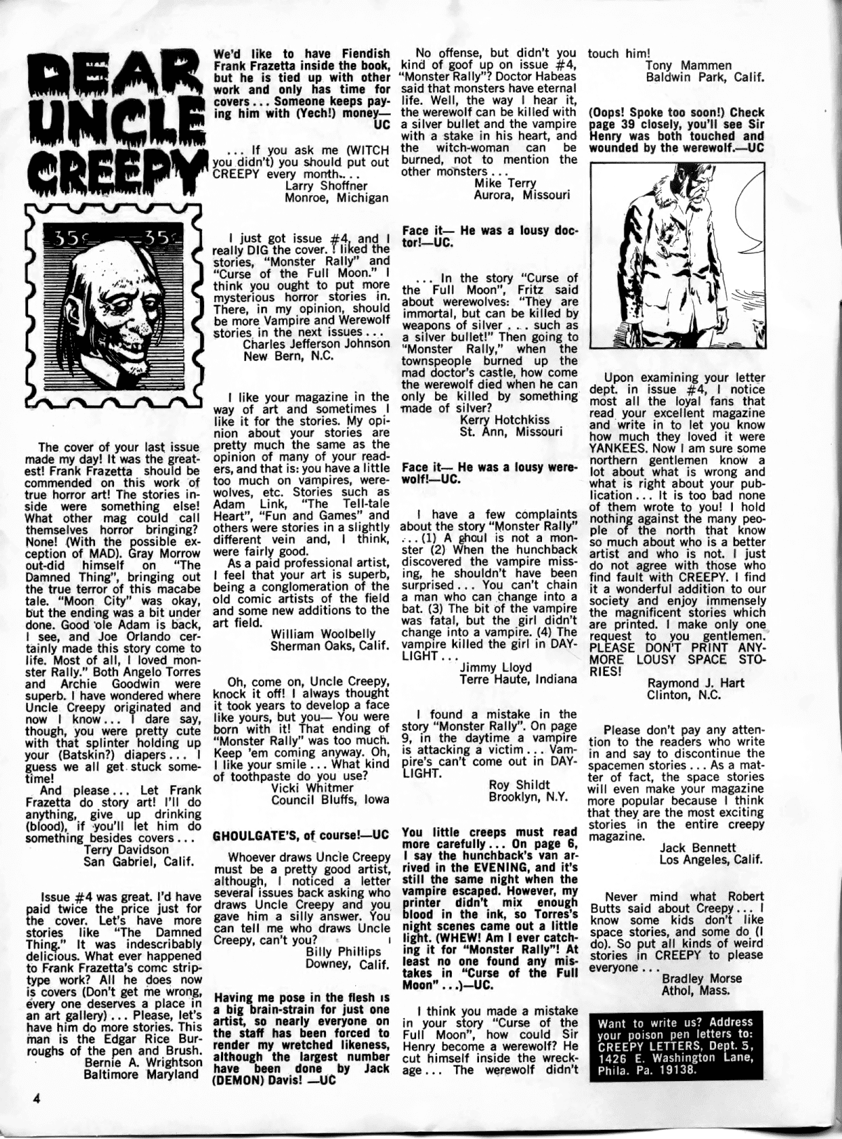 Read online Creepy (1964) comic -  Issue #5 - 4