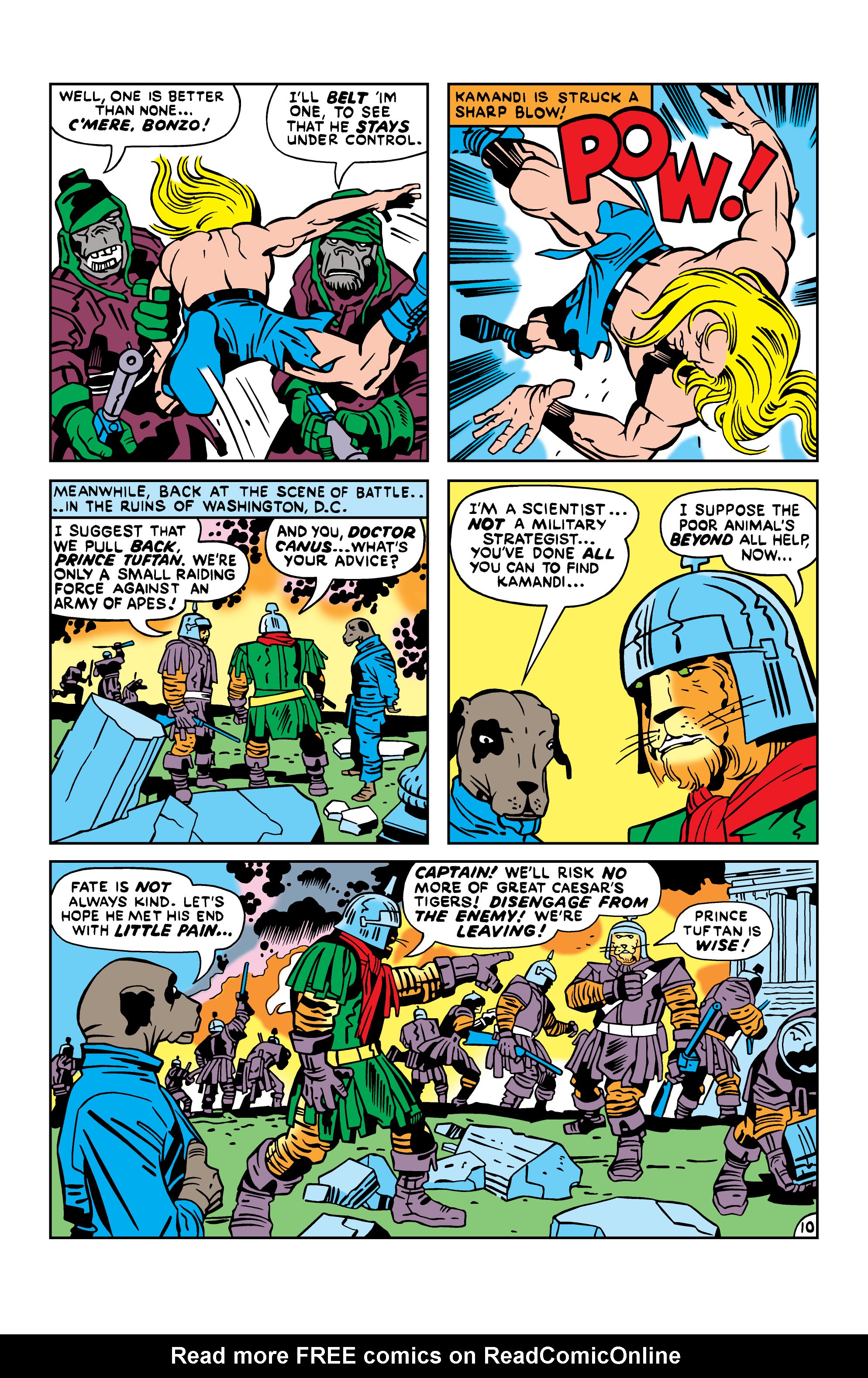 Read online Kamandi, The Last Boy On Earth comic -  Issue #17 - 10