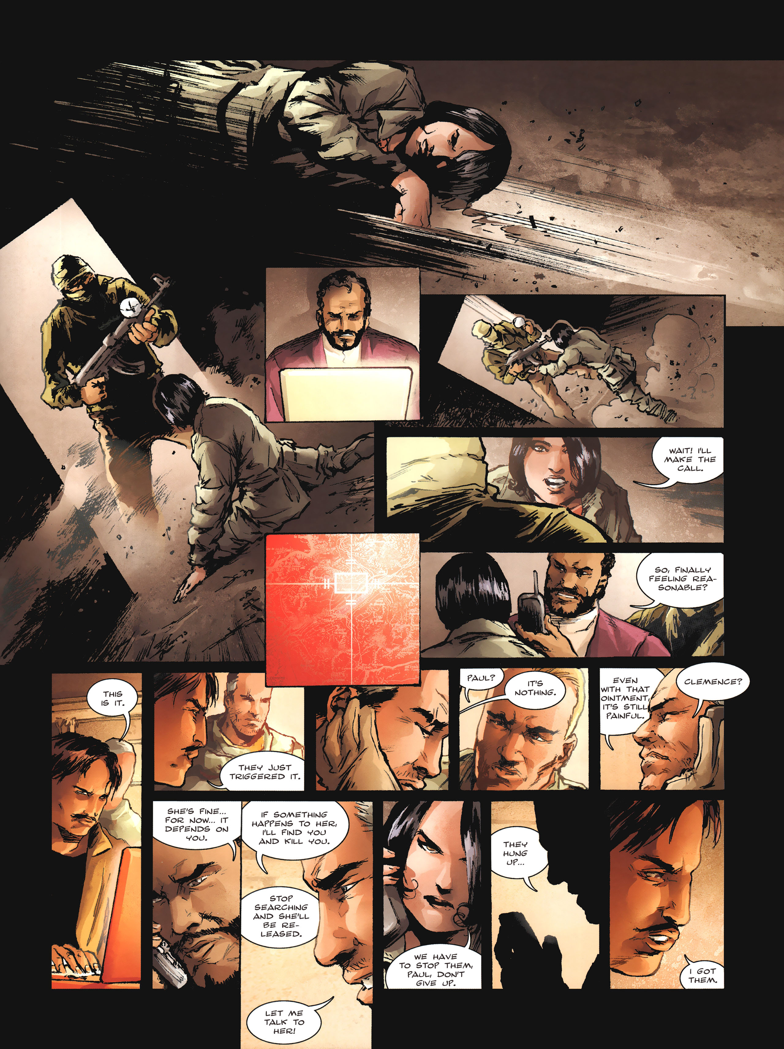 Read online Firewall comic -  Issue #2 - 36
