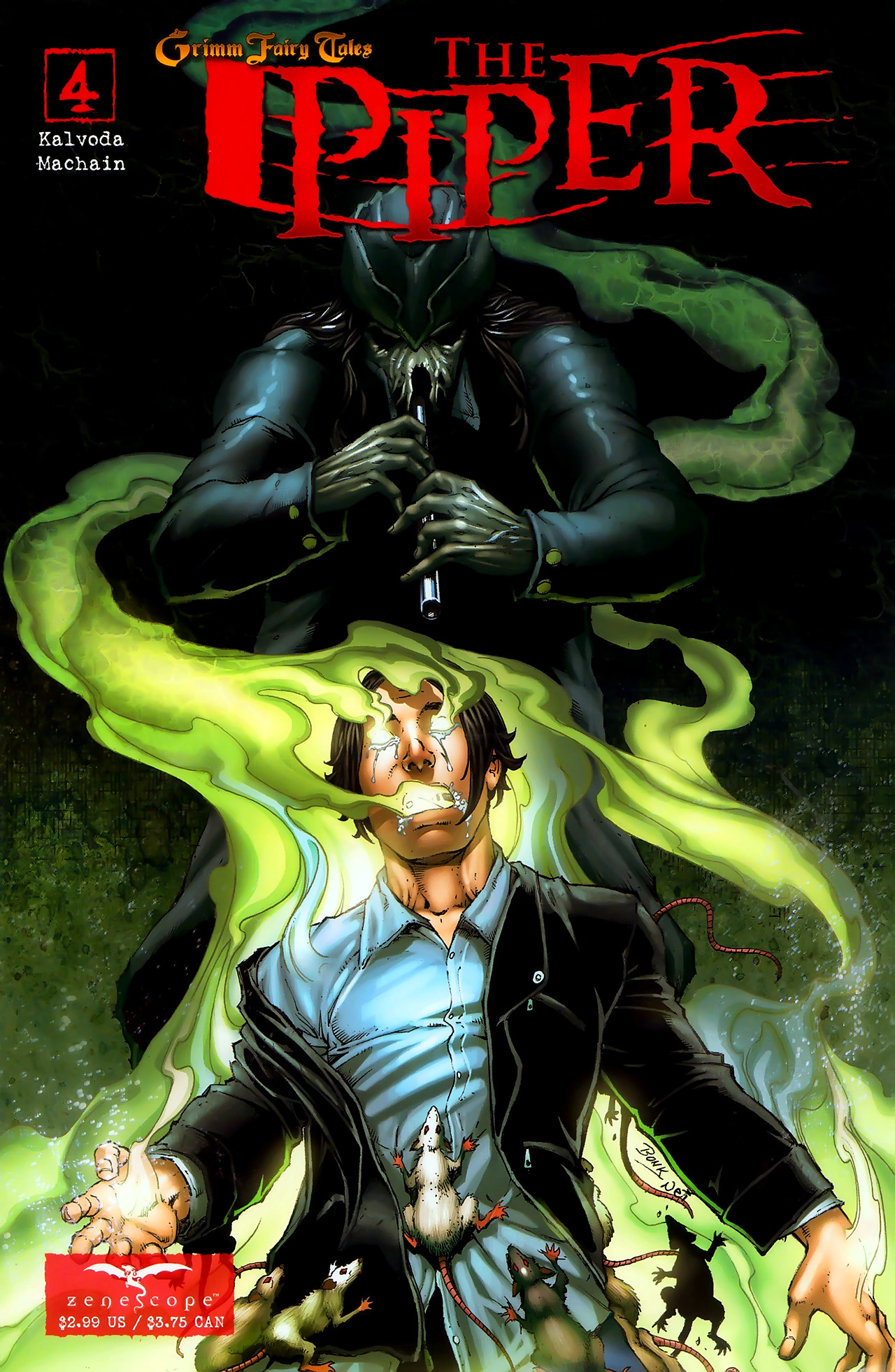 Read online Grimm Fairy Tales: The Piper comic -  Issue #4 - 1