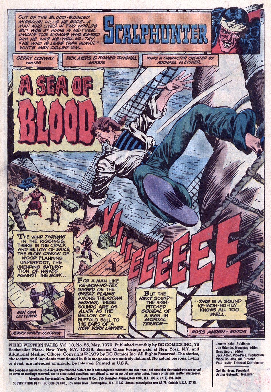 Read online Weird Western Tales (1972) comic -  Issue #55 - 2