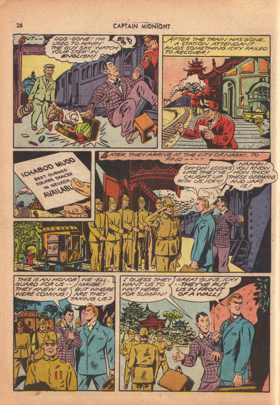Read online Captain Midnight (1942) comic -  Issue #10 - 26
