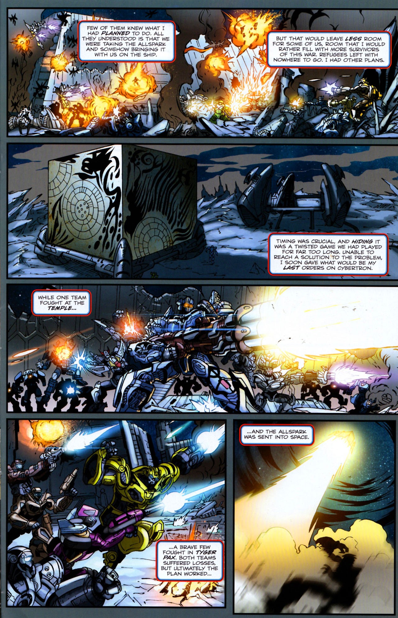 Read online Transformers: Defiance comic -  Issue #4 - 19