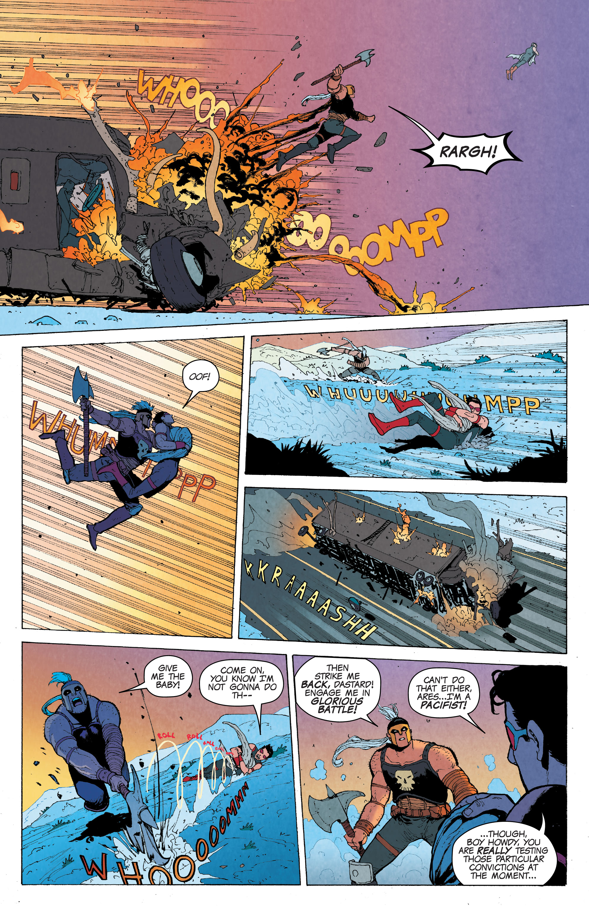 Read online Hawkeye: Team Spirit comic -  Issue # TPB (Part 3) - 10