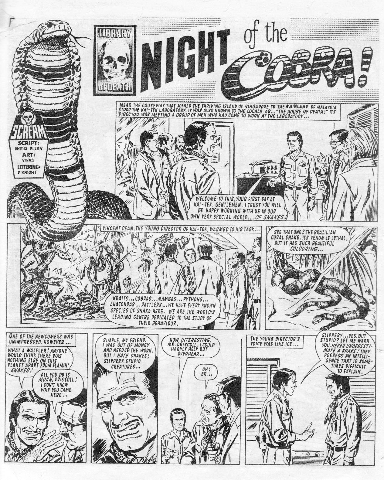 Read online Scream! (1984) comic -  Issue #10 - 19