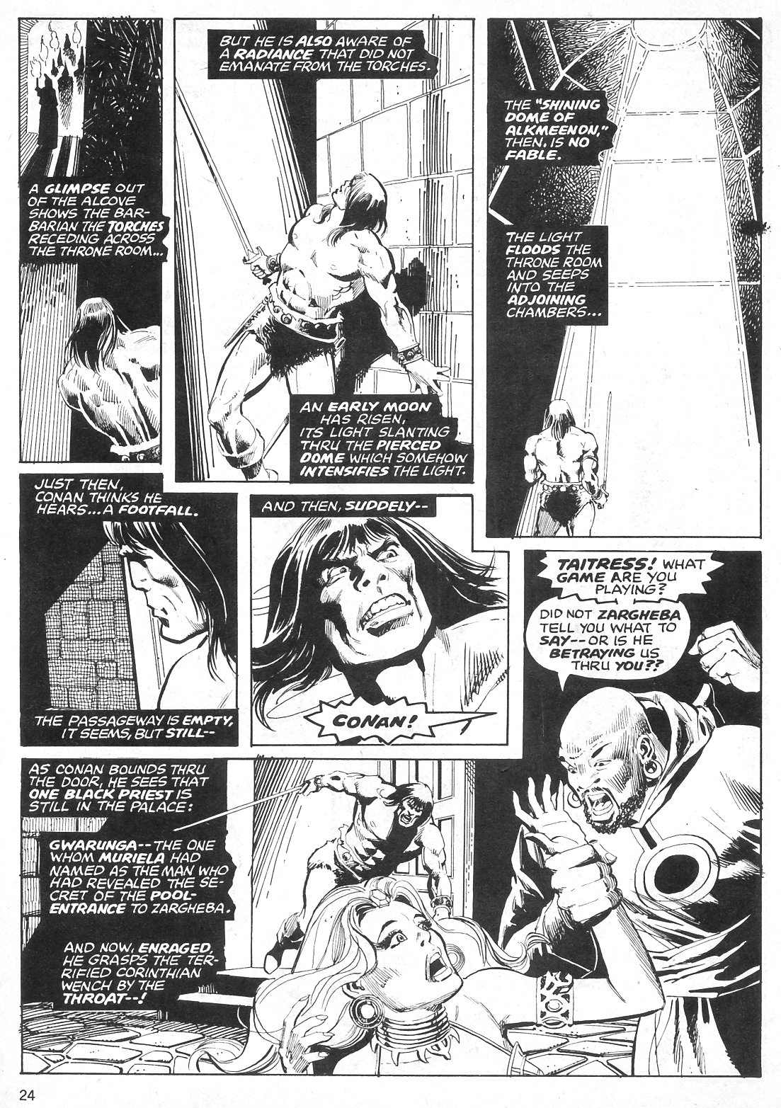 The Savage Sword Of Conan issue 25 - Page 24