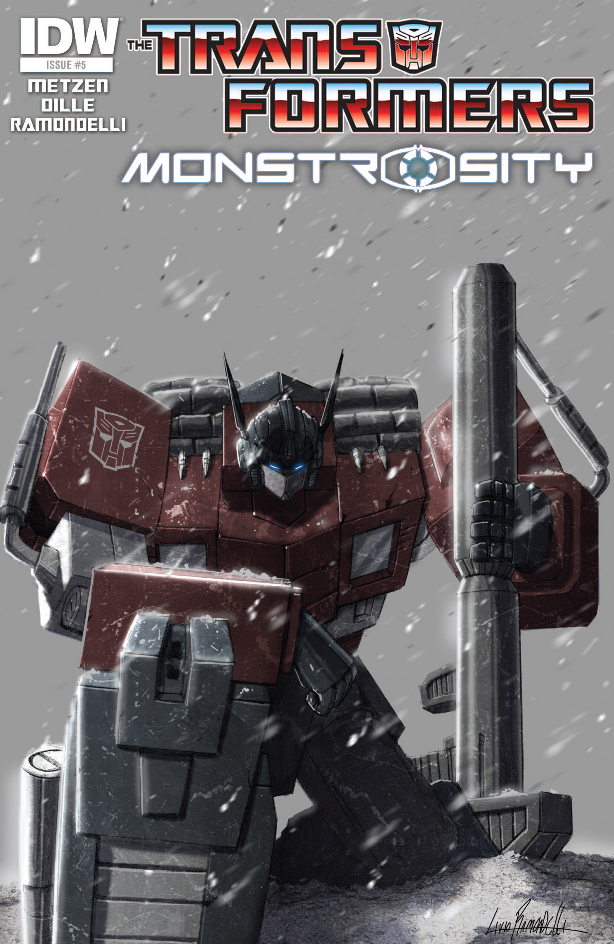 Read online The Transformers: Monstrosity comic -  Issue #5 - 1