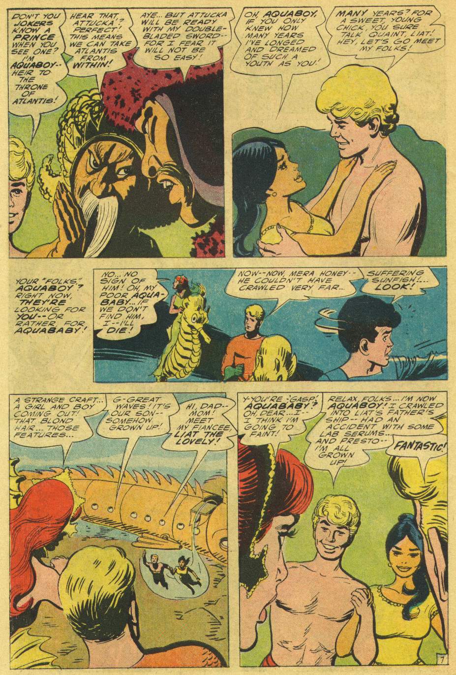 Read online Aquaman (1962) comic -  Issue #25 - 10