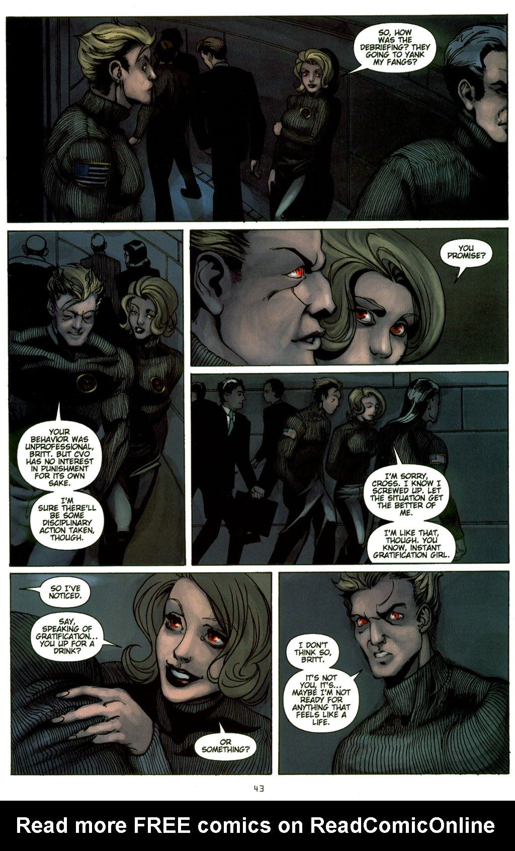 Read online CVO: Covert Vampiric Operations comic -  Issue # Full - 45