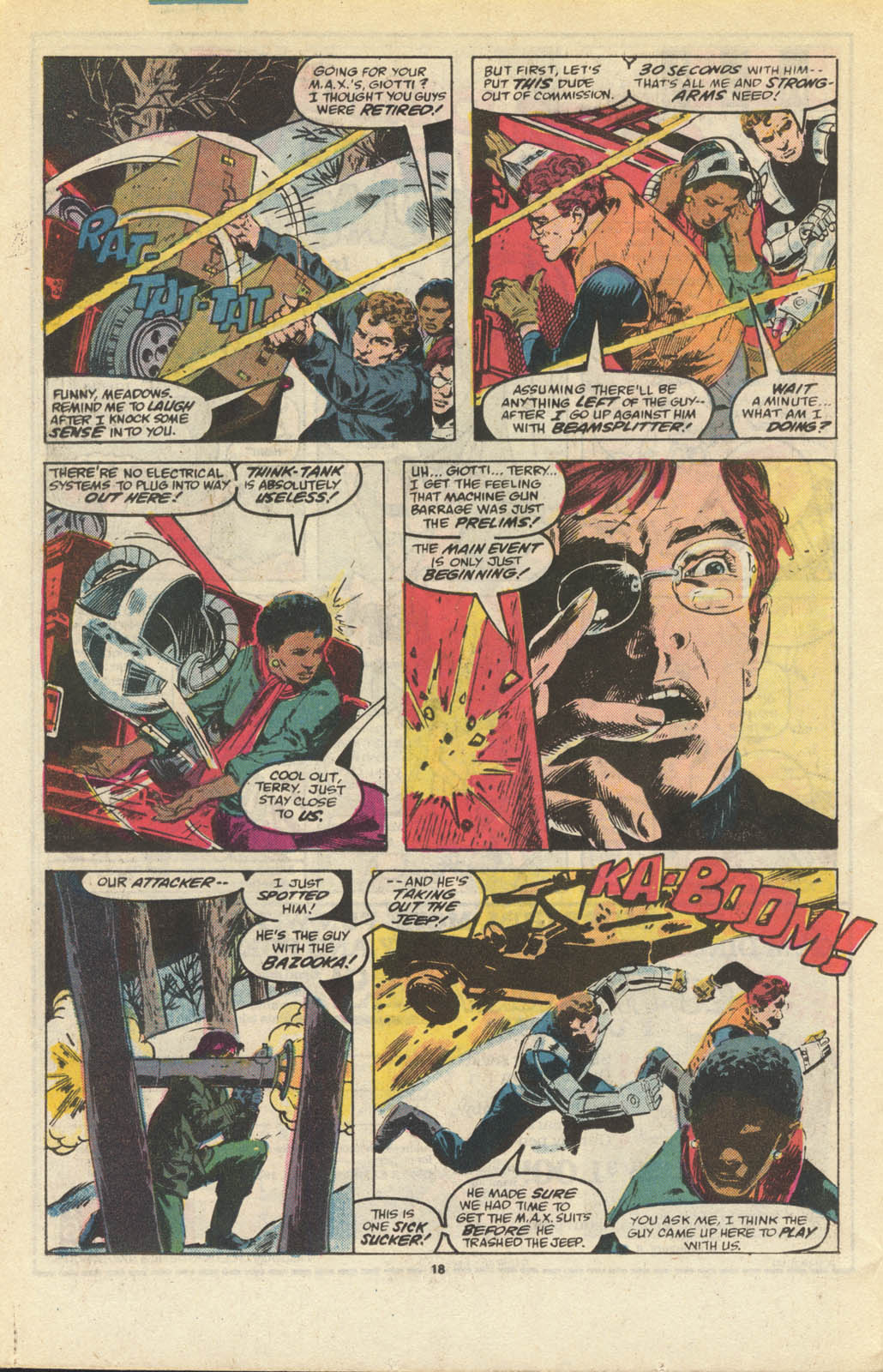 Read online Spitfire and the Troubleshooters comic -  Issue #7 - 18