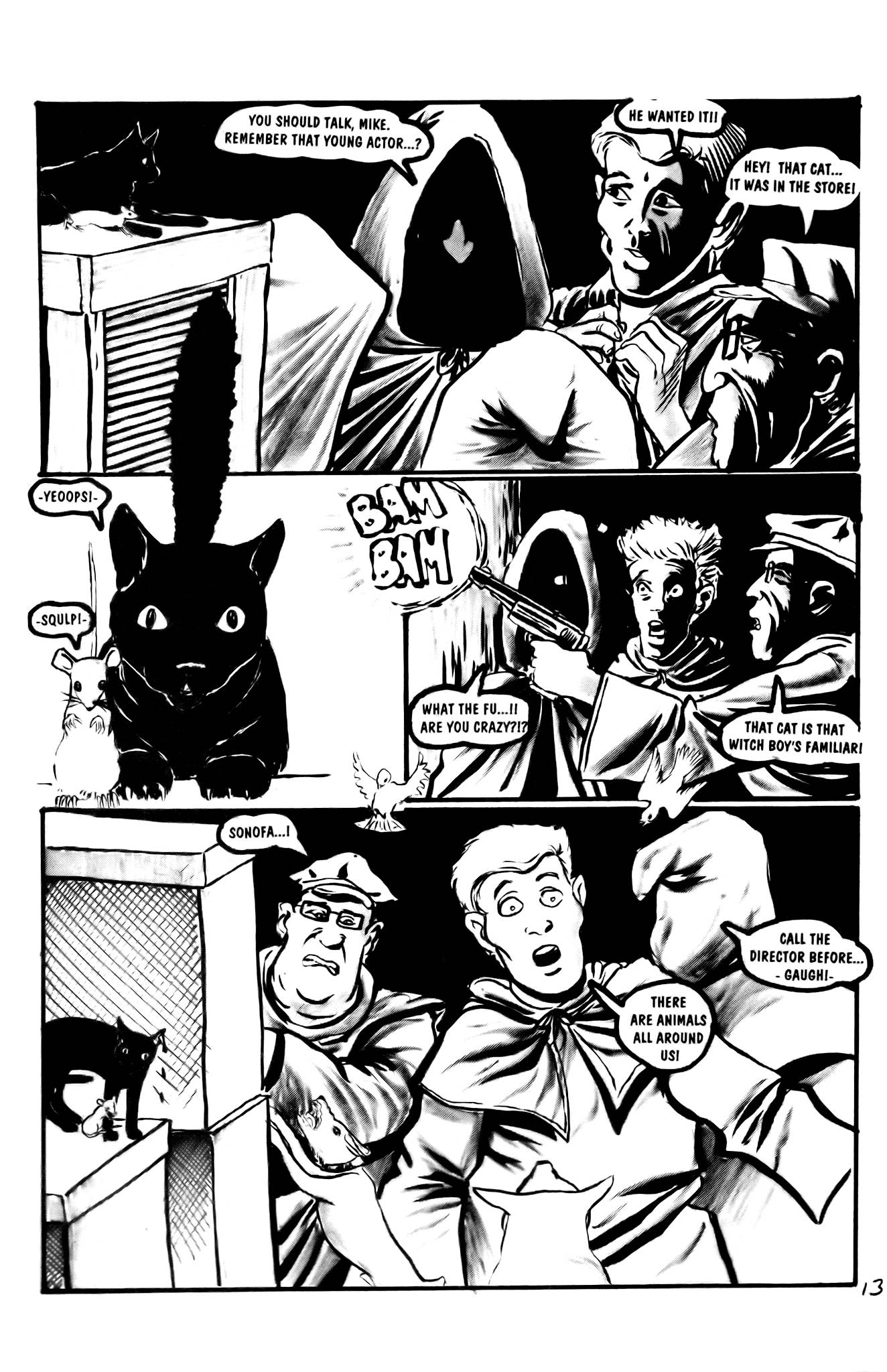 Read online Dragons in the Moon comic -  Issue #4 - 15