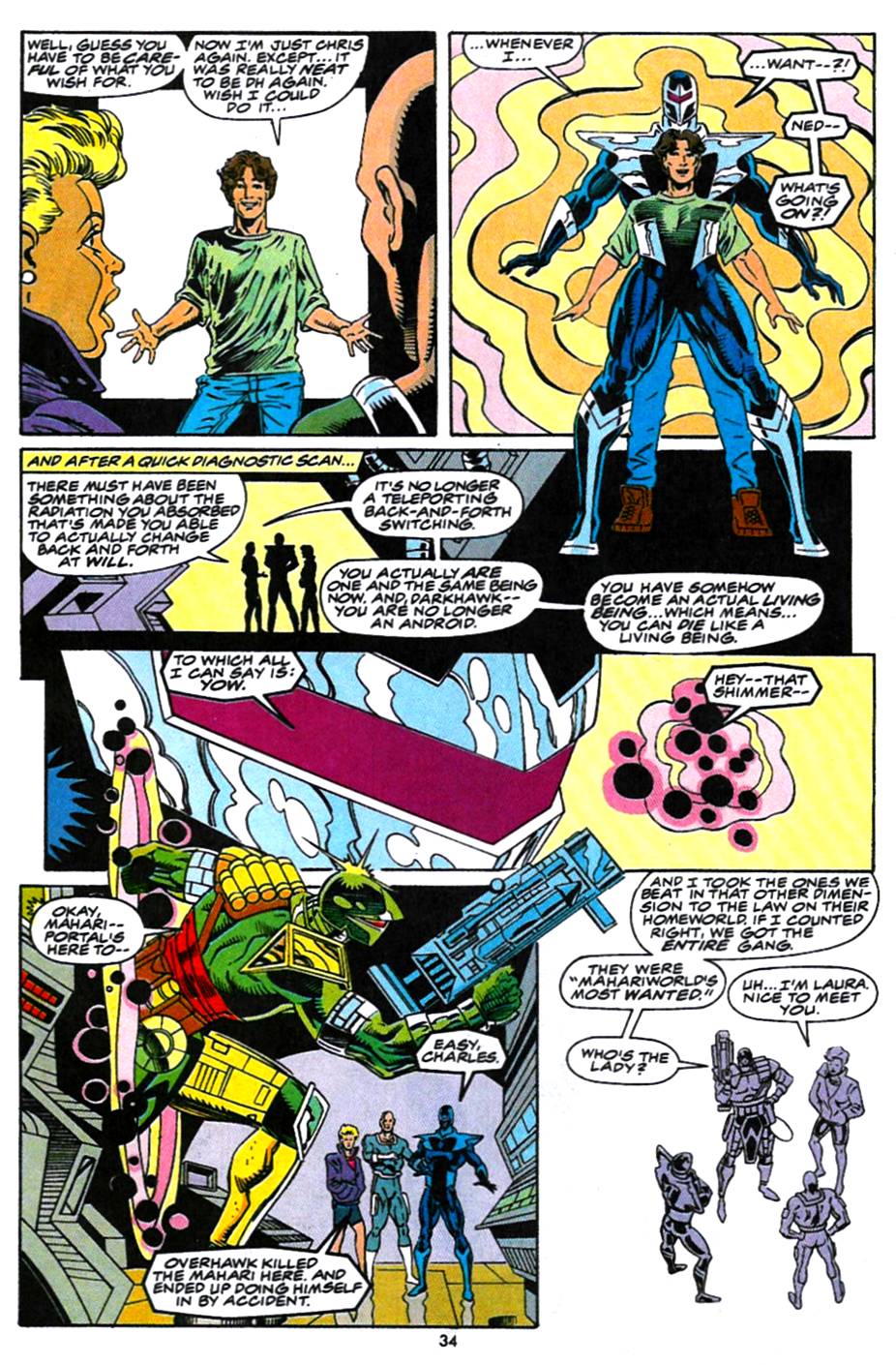 Read online Darkhawk (1991) comic -  Issue #50 - 28