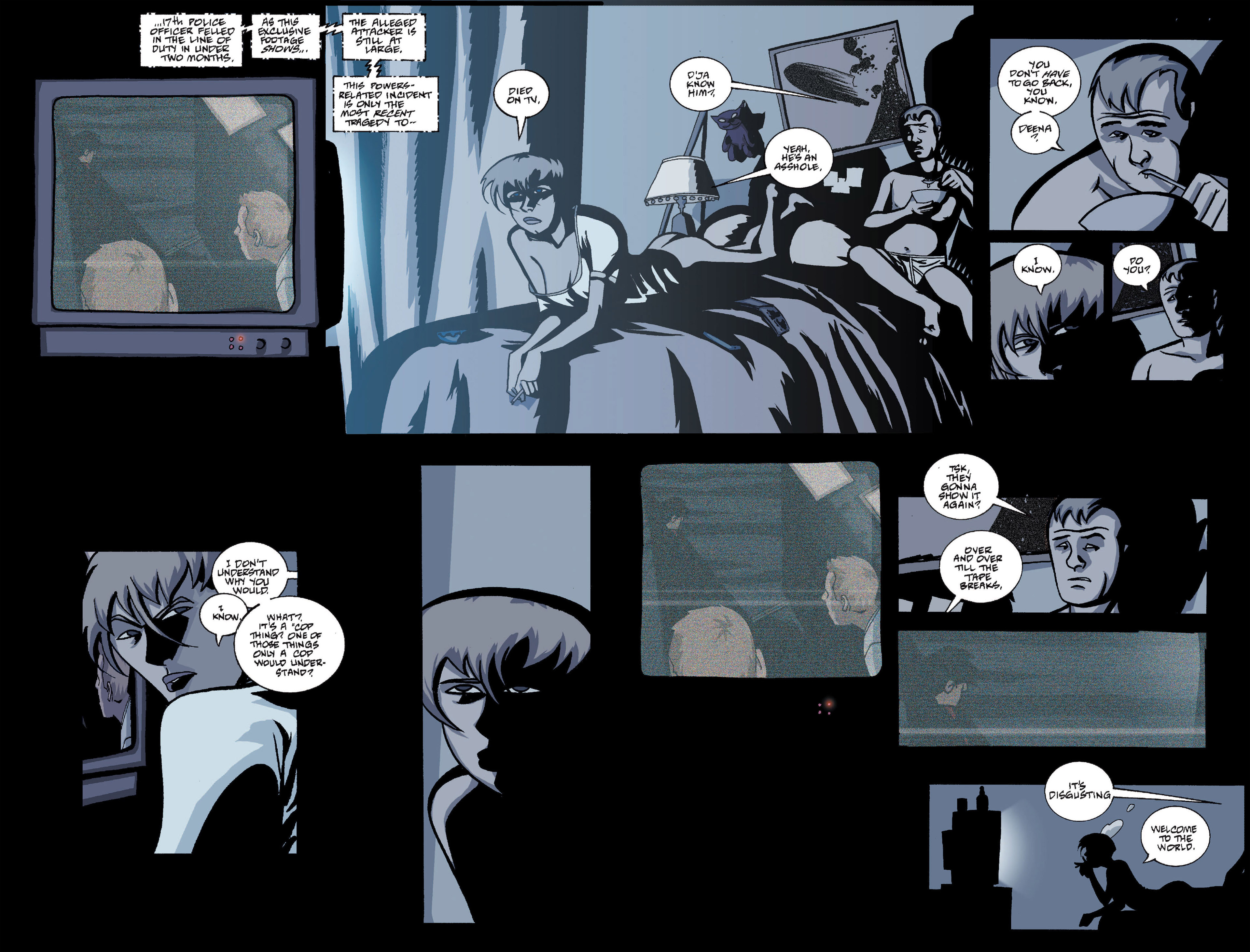 Read online Powers (2004) comic -  Issue #1 - 8