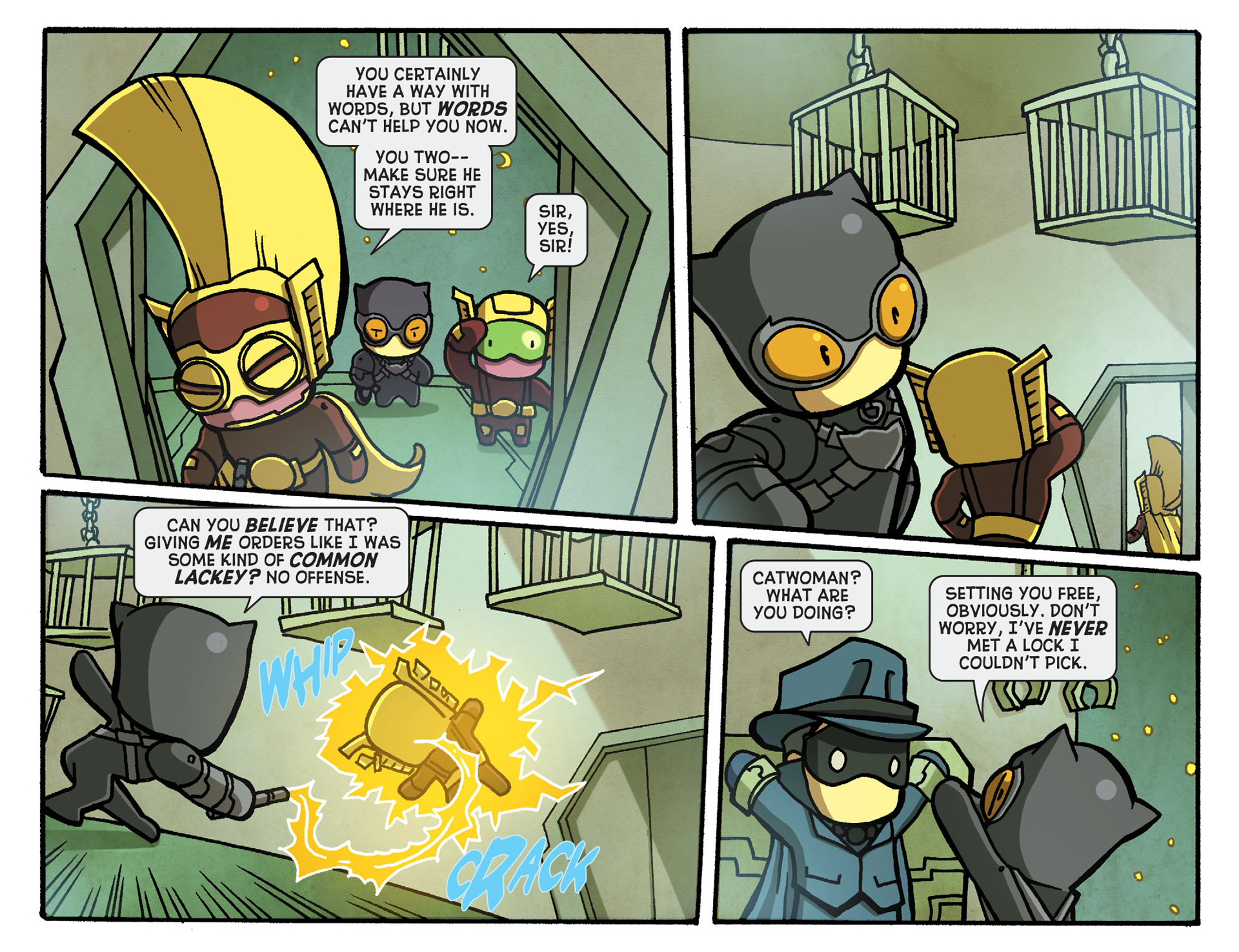Read online Scribblenauts Unmasked: A Crisis of Imagination comic -  Issue #10 - 13