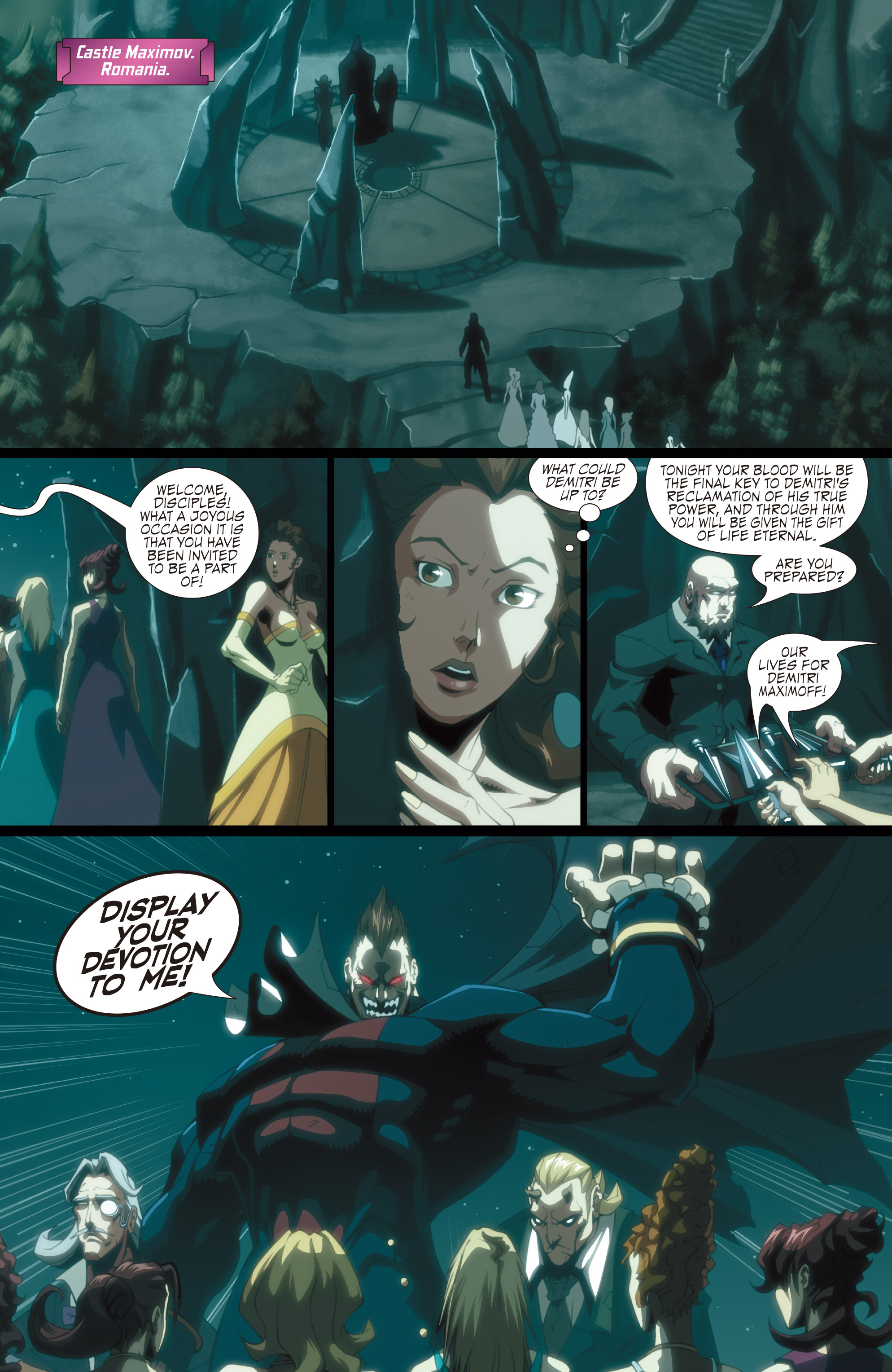 Read online Darkstalkers: The Night Warriors comic -  Issue #2 - 18