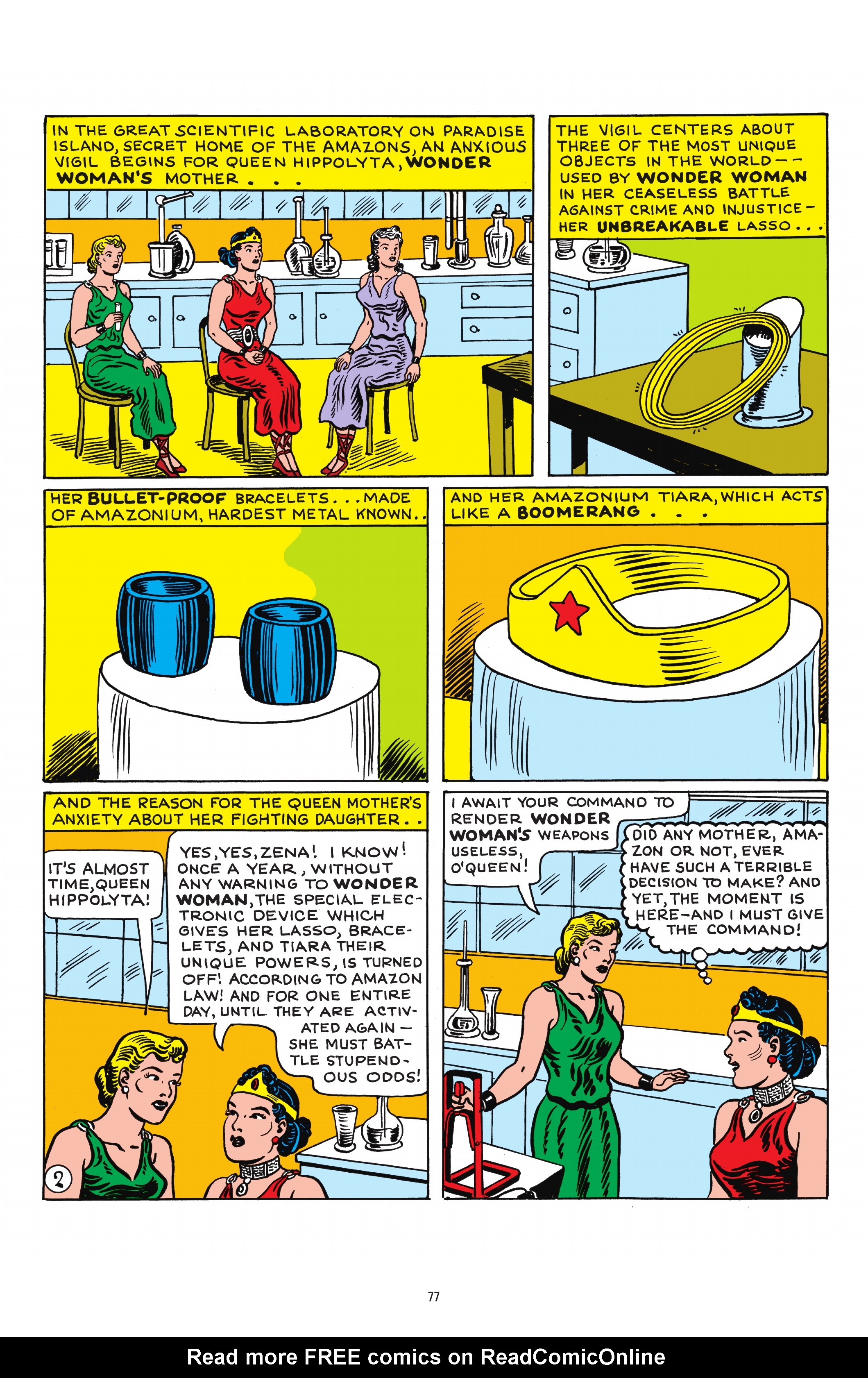 Read online Wonder Woman: 80 Years of the Amazon Warrior: The Deluxe Edition comic -  Issue # TPB (Part 1) - 78