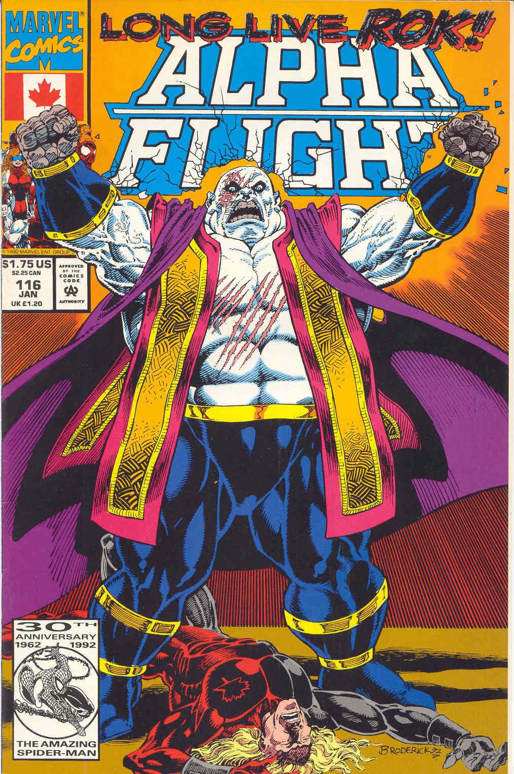 Read online Alpha Flight (1983) comic -  Issue #116 - 1