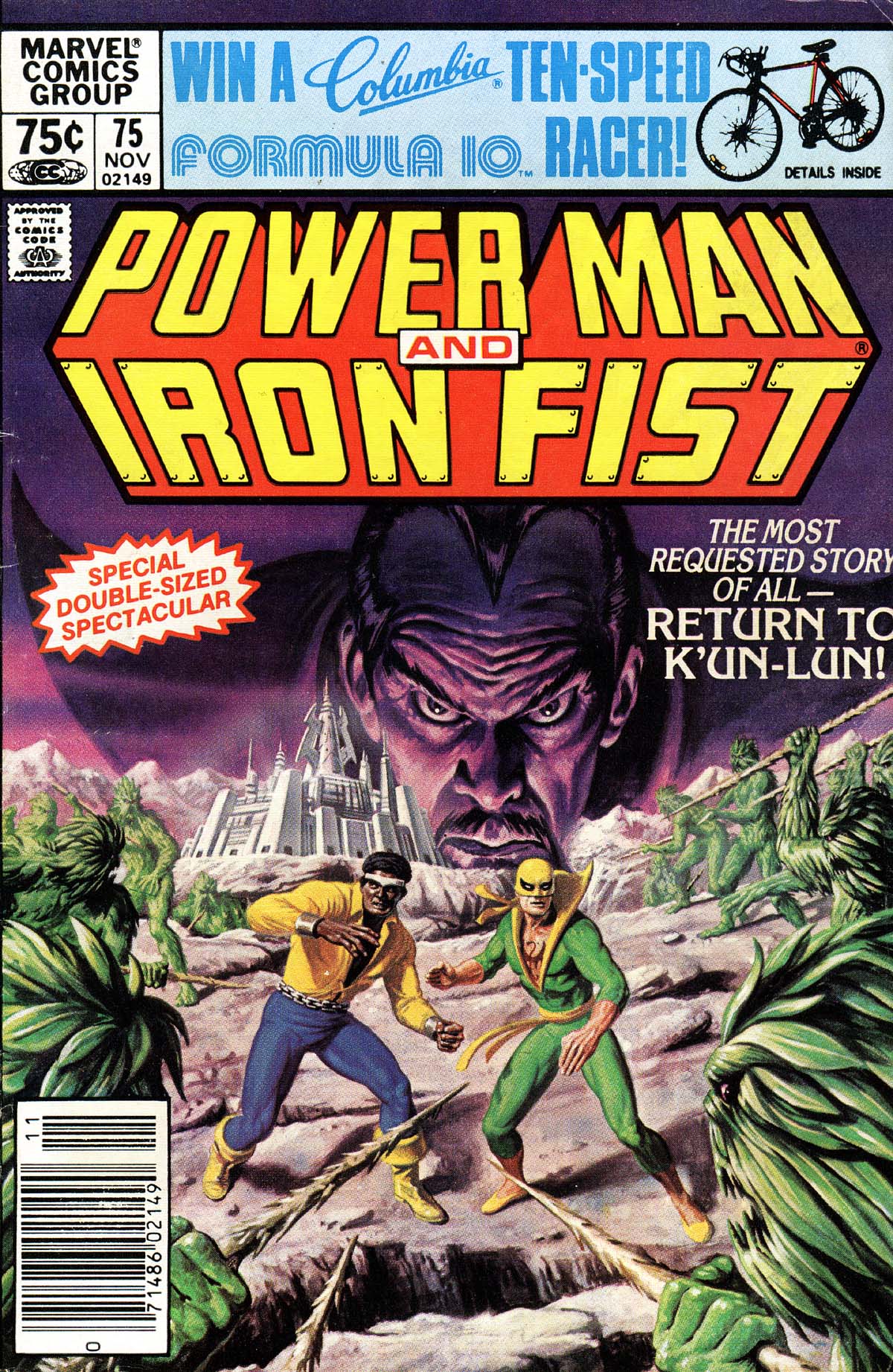 Read online Power Man and Iron Fist (1978) comic -  Issue #75 - 1