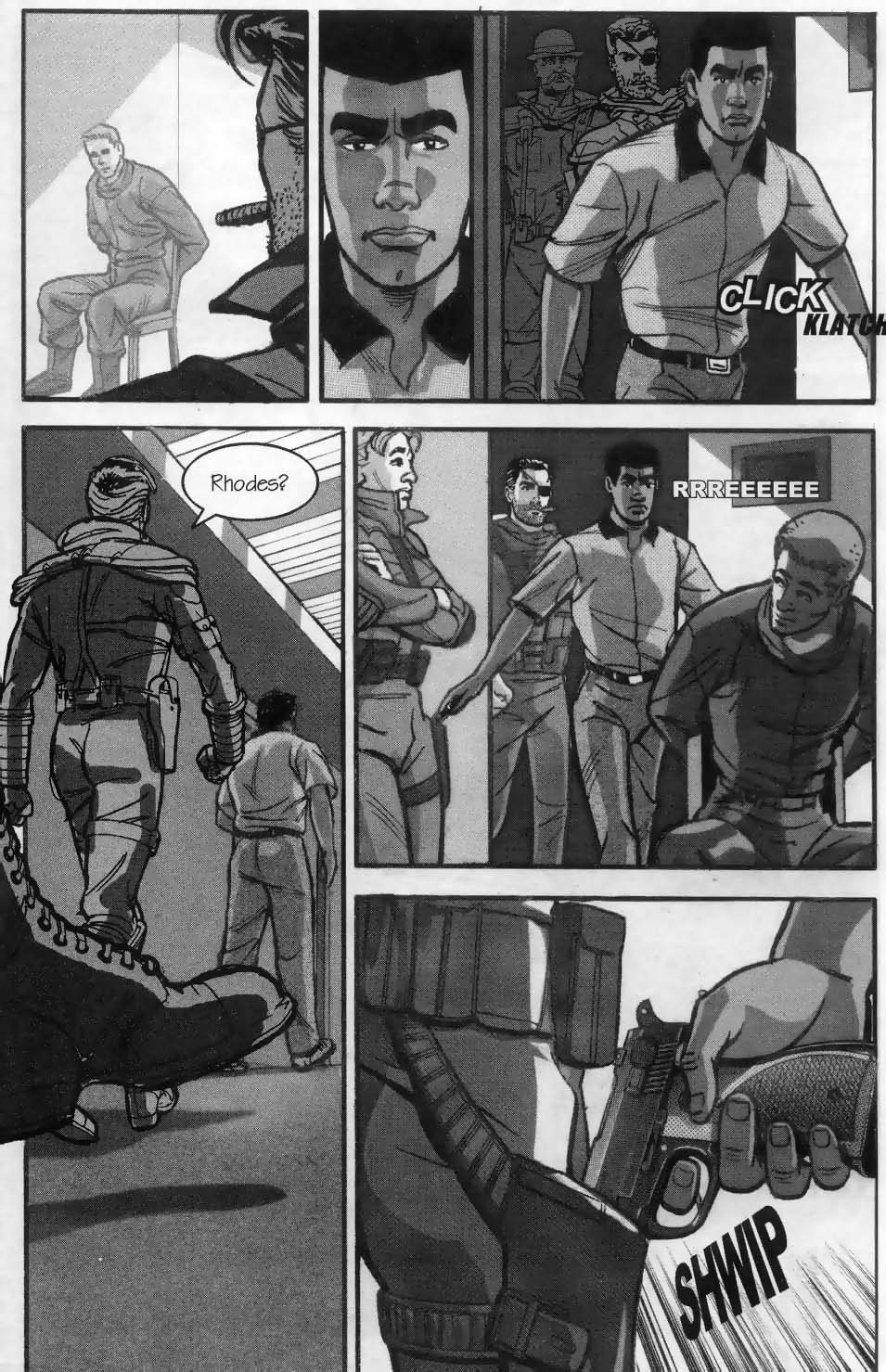 Read online U.S. War Machine comic -  Issue #3 - 21