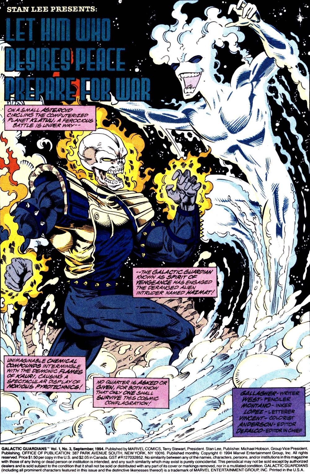 Read online Galactic Guardians comic -  Issue #3 - 2
