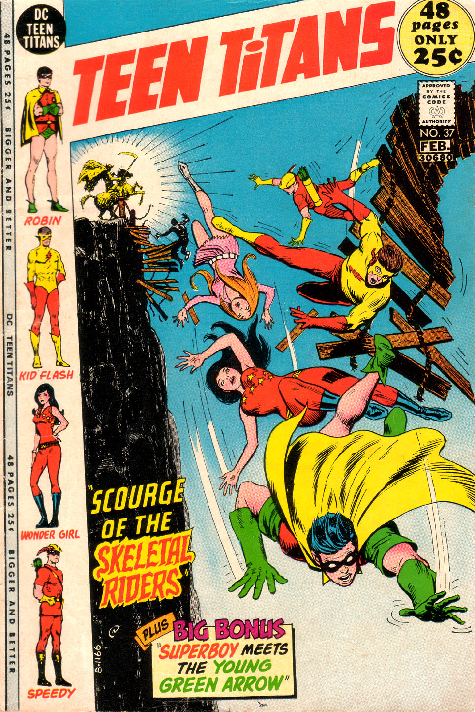 Read online Teen Titans (1966) comic -  Issue #37 - 1