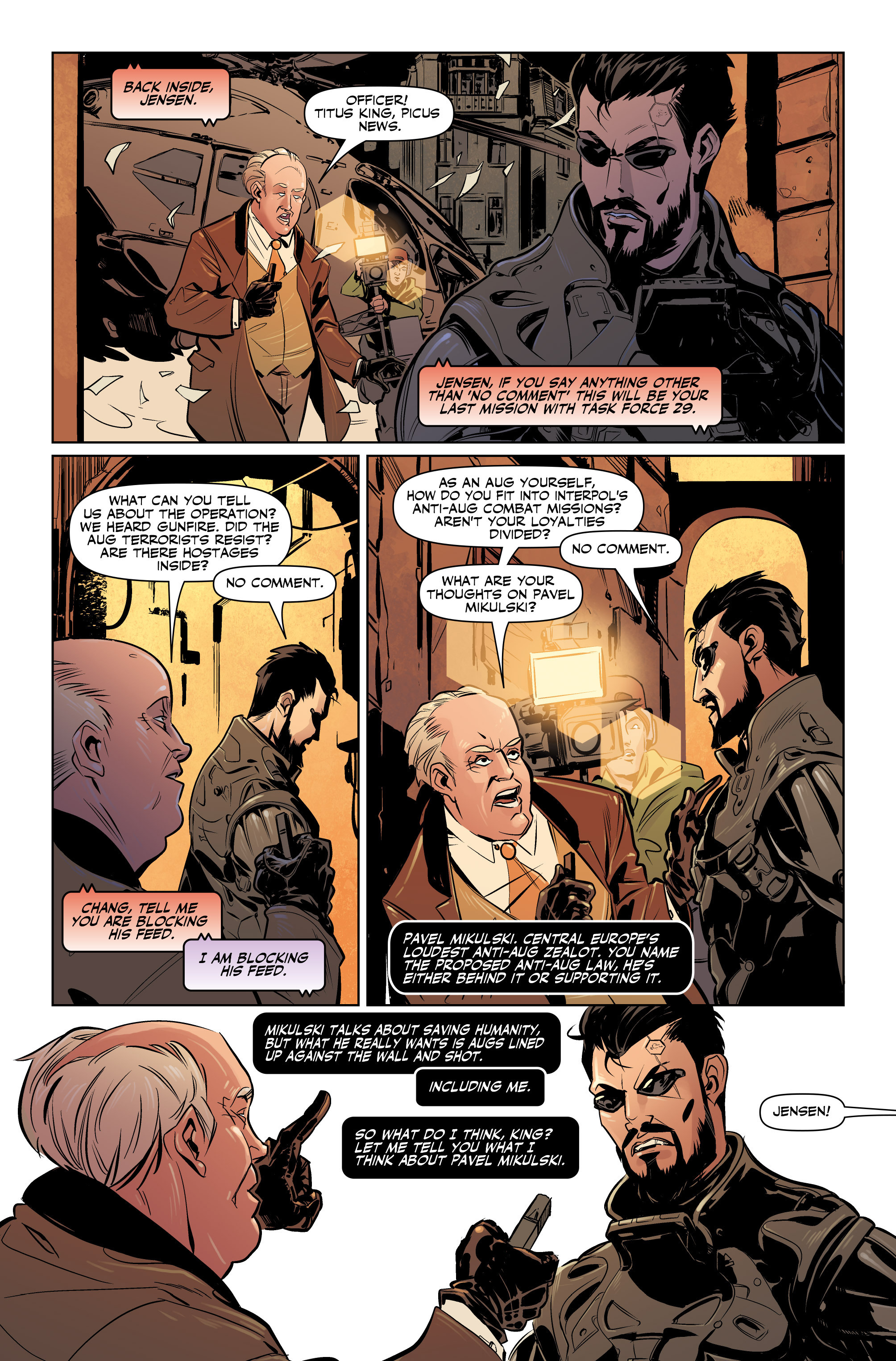 Read online Deus Ex: Children's Crusade comic -  Issue #1 - 13