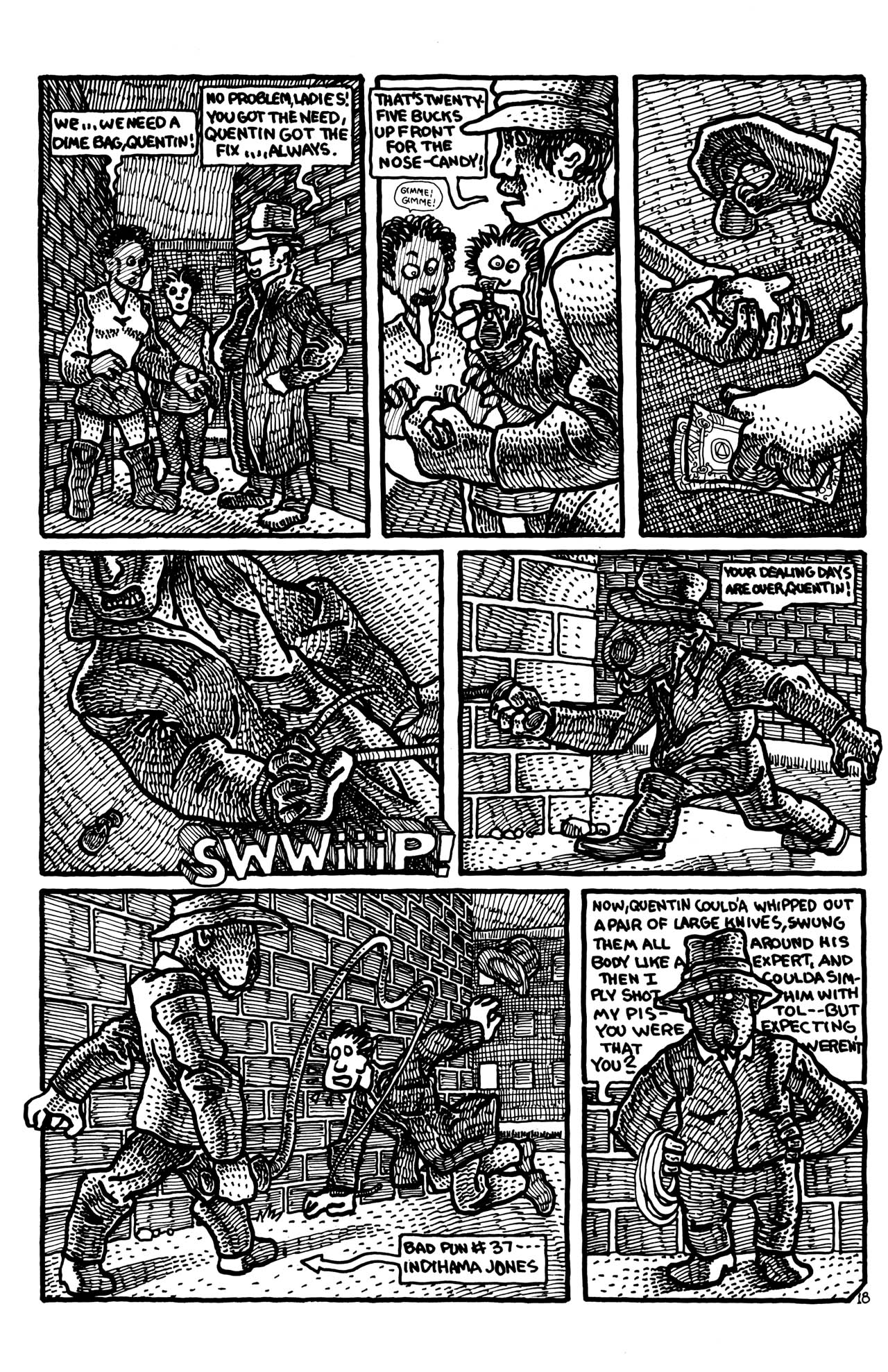 Read online Adolescent Radioactive Black Belt Hamsters comic -  Issue #2 - 20