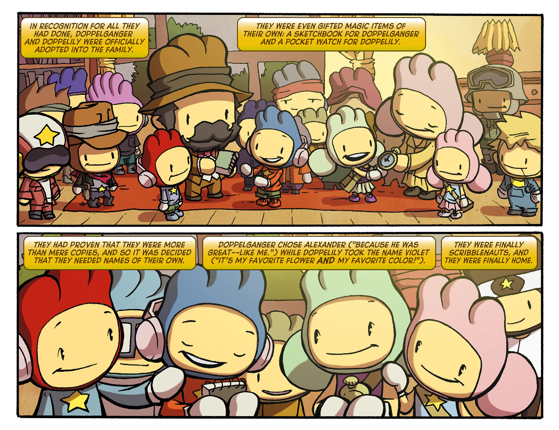 Read online Scribblenauts Unmasked: A Crisis of Imagination comic -  Issue #18 - 21