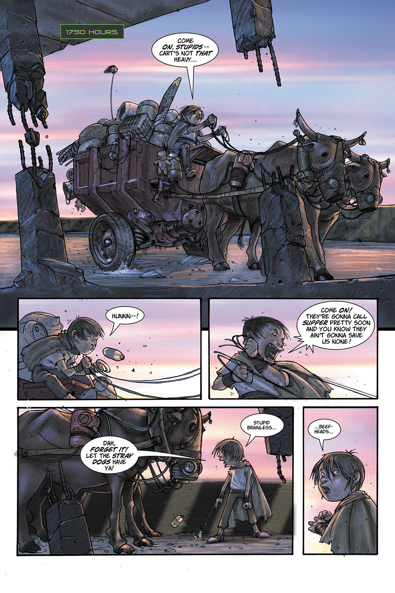 Read online Lone Wolf 2100 comic -  Issue # TPB 1 - 44