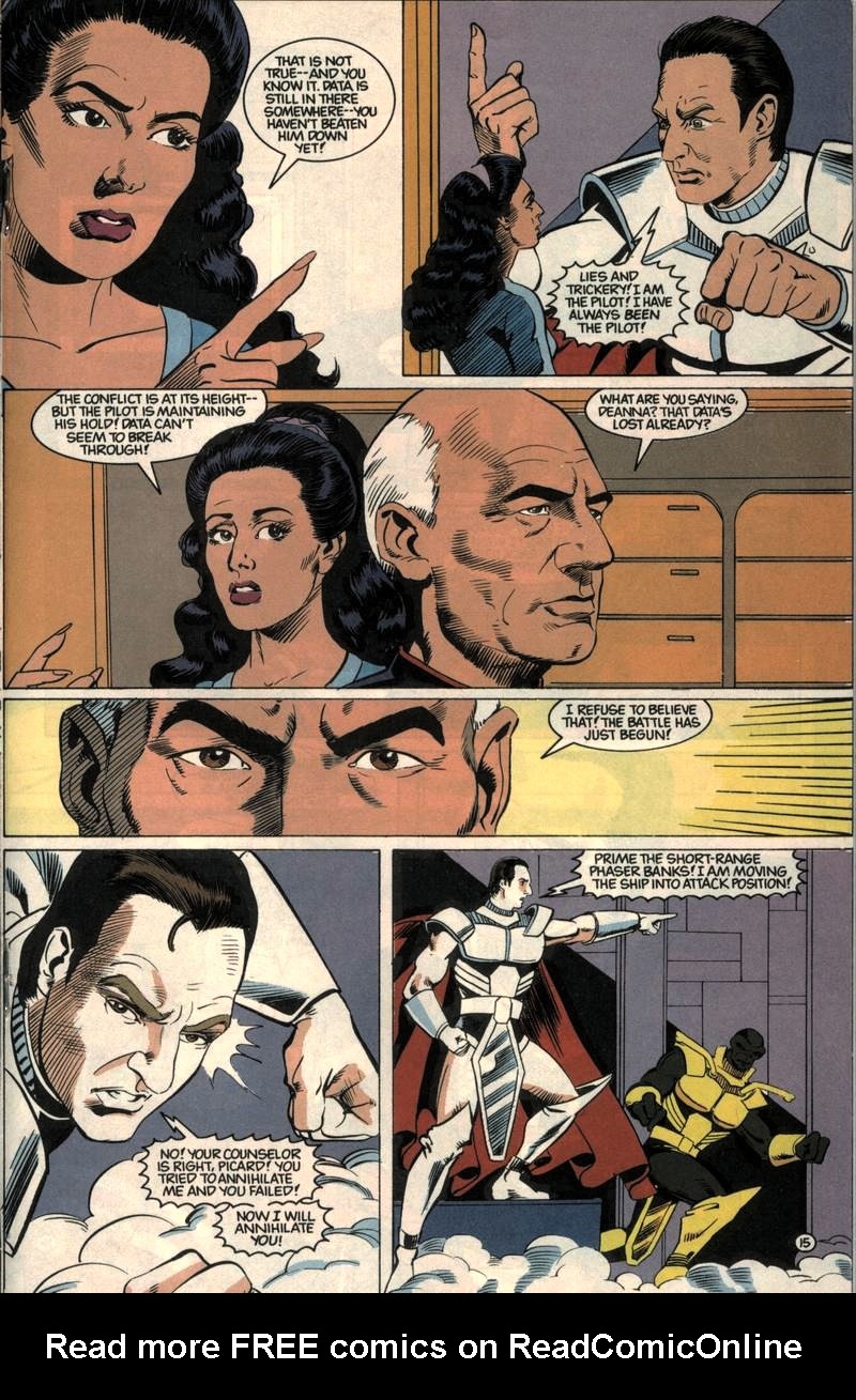 Read online Star Trek: The Next Generation (1989) comic -  Issue #8 - 16