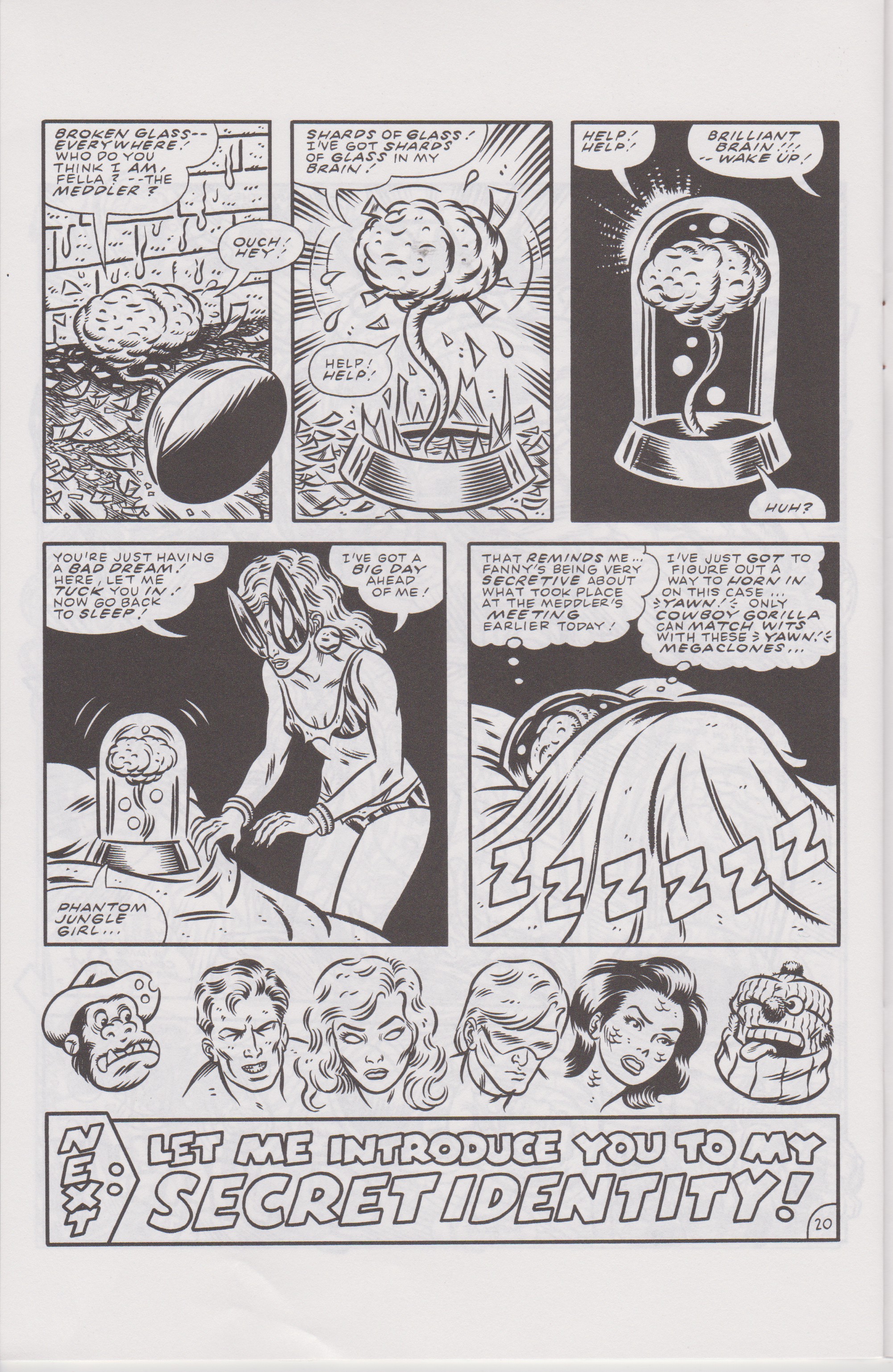 Read online Don Simpson's Bizarre Heroes comic -  Issue #8 - 22