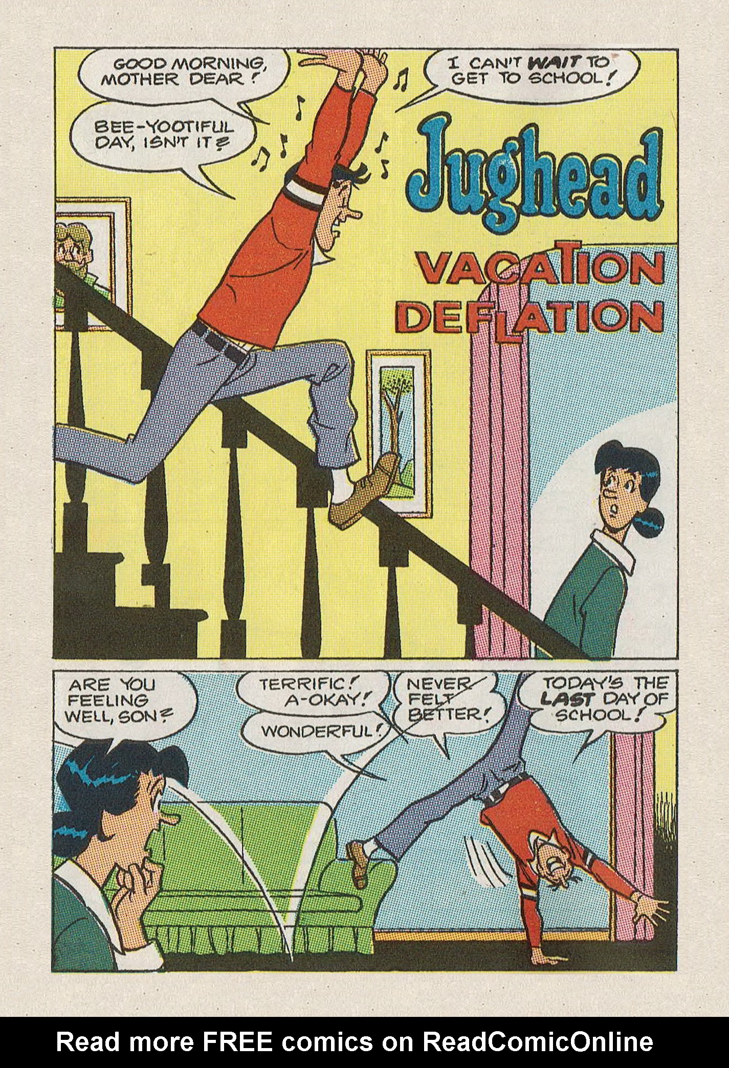 Read online Jughead Jones Comics Digest comic -  Issue #70 - 100