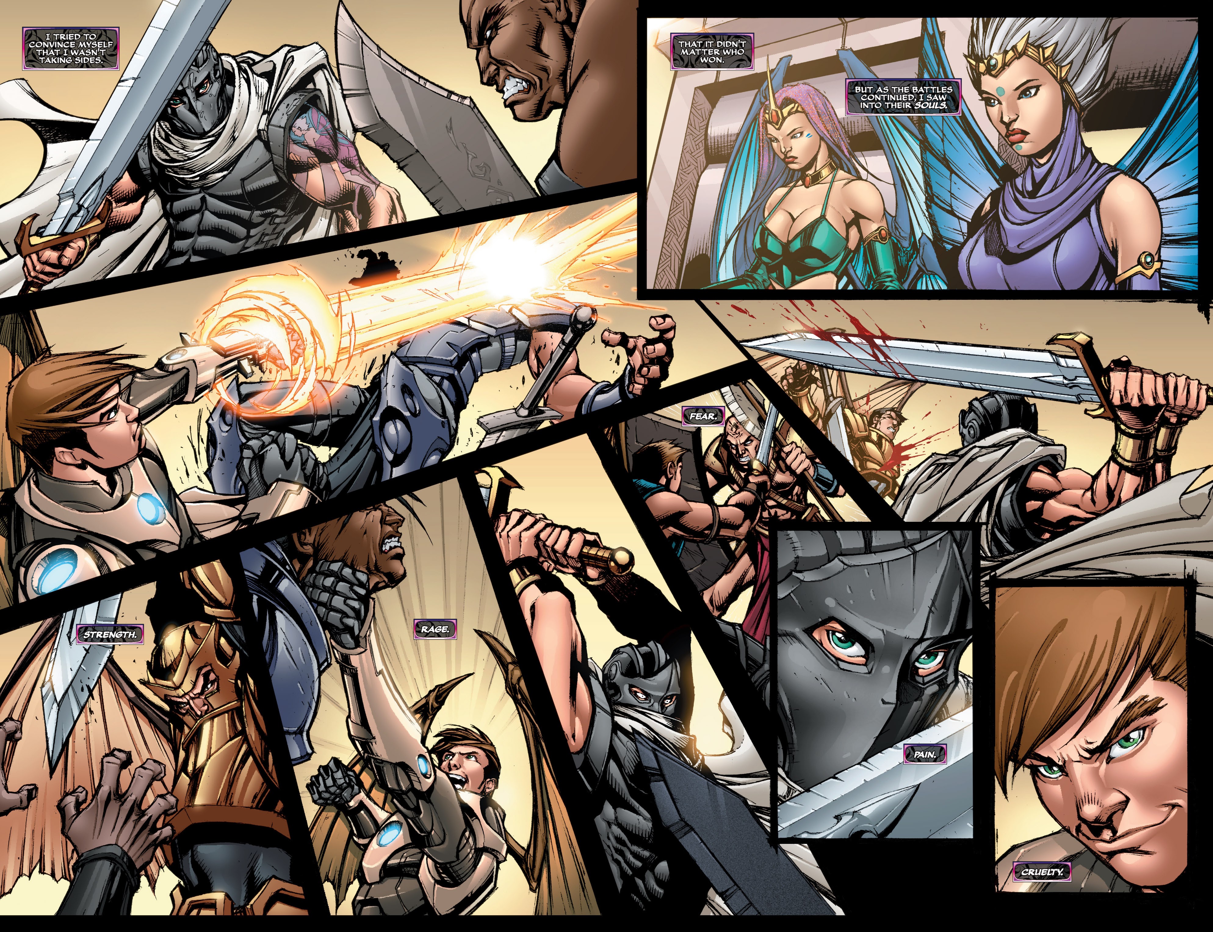 Read online Soulfire: Search For the Light comic -  Issue # TPB - 13