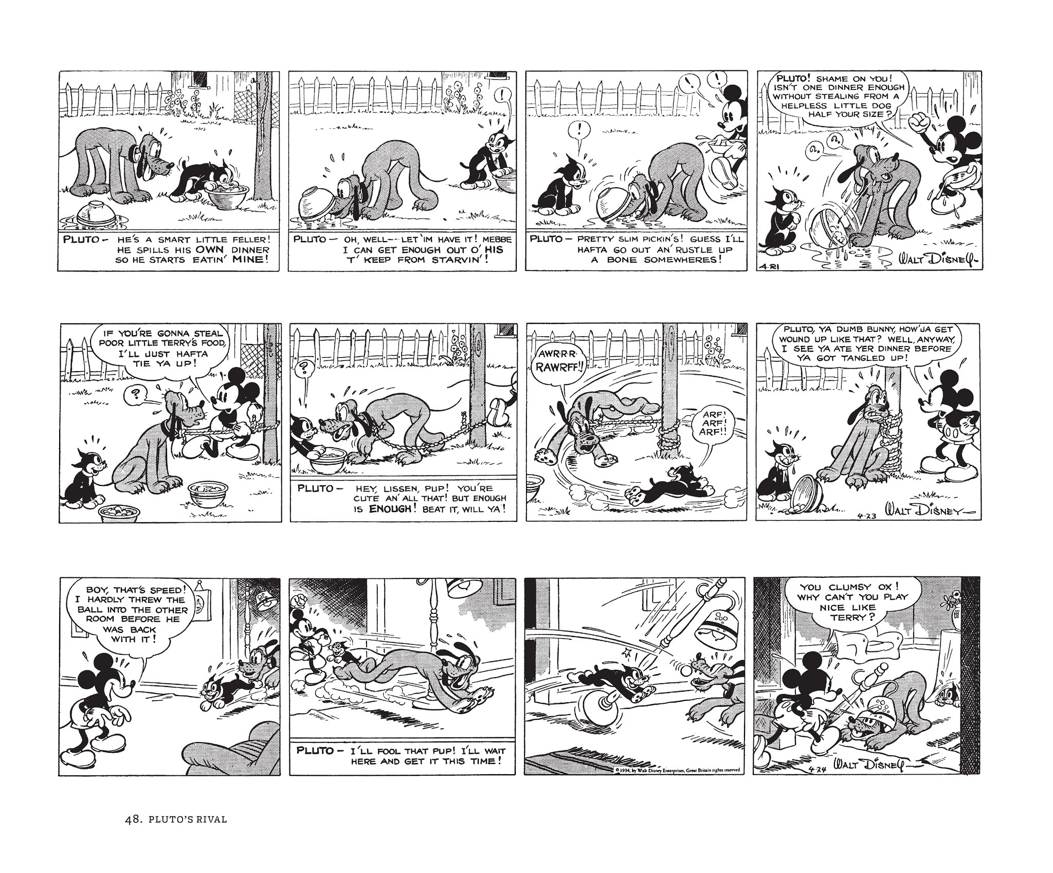 Read online Walt Disney's Mickey Mouse by Floyd Gottfredson comic -  Issue # TPB 3 (Part 1) - 48