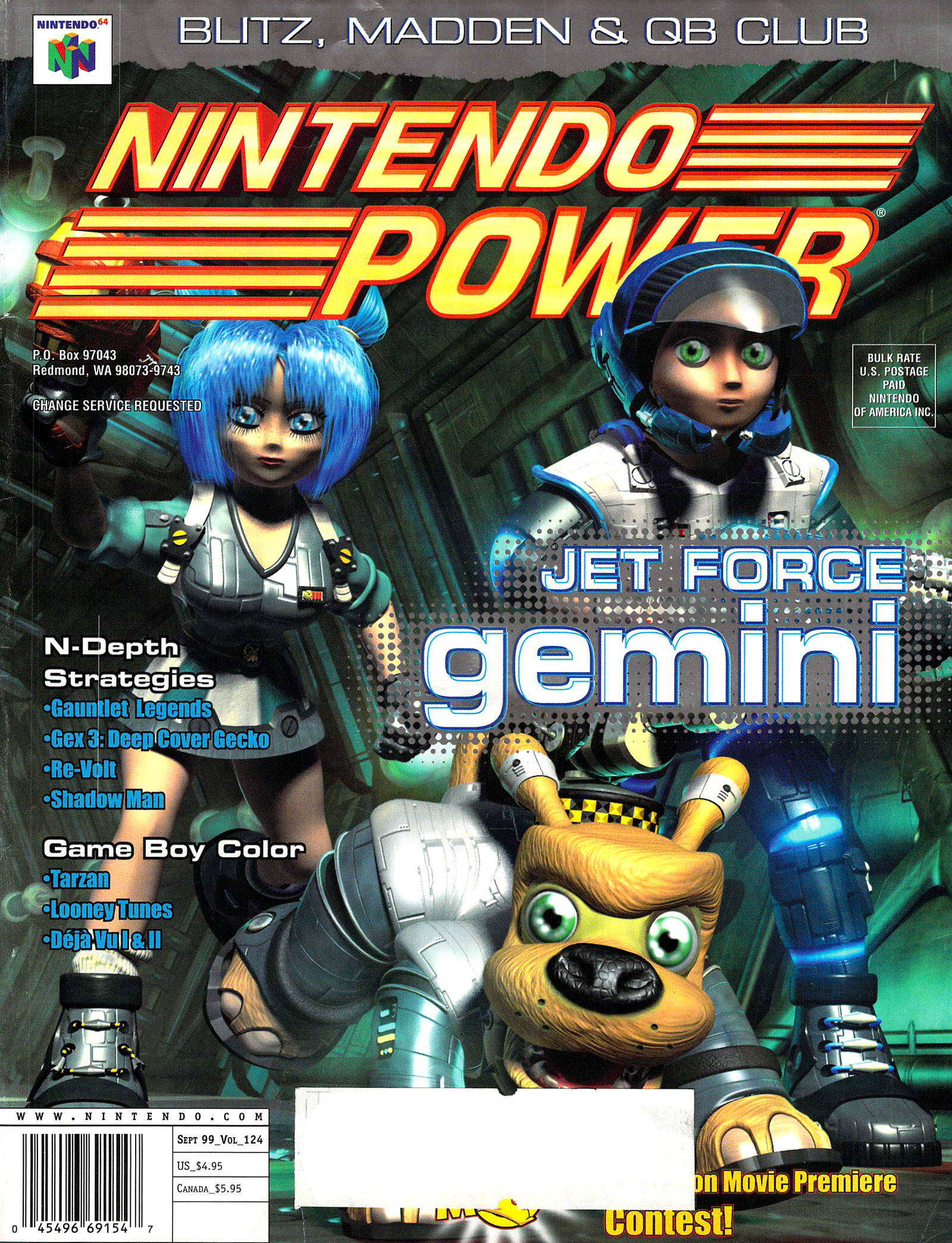 Read online Nintendo Power comic -  Issue #124 - 1