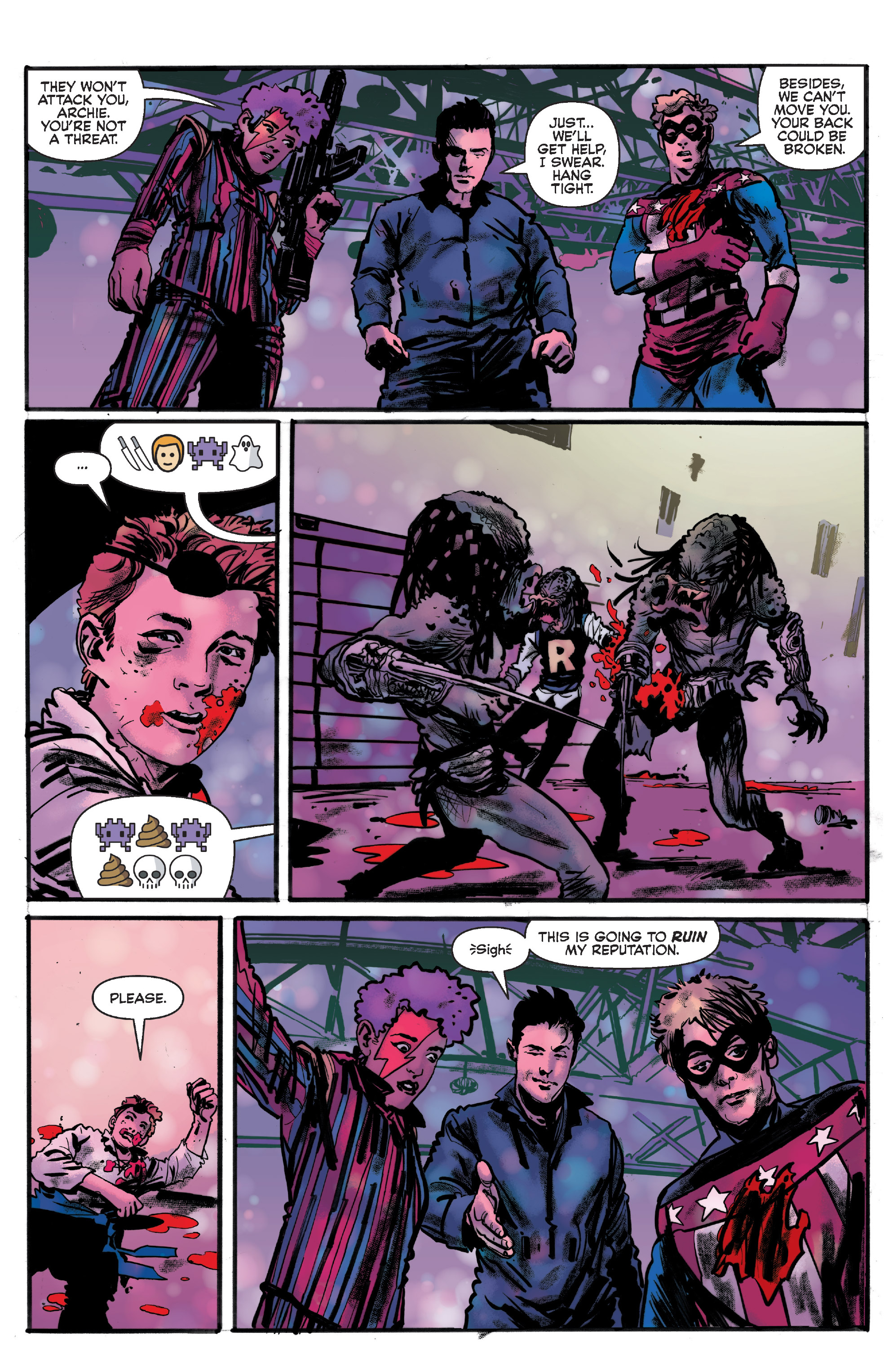 Read online Archie vs. Predator II comic -  Issue #5 - 4