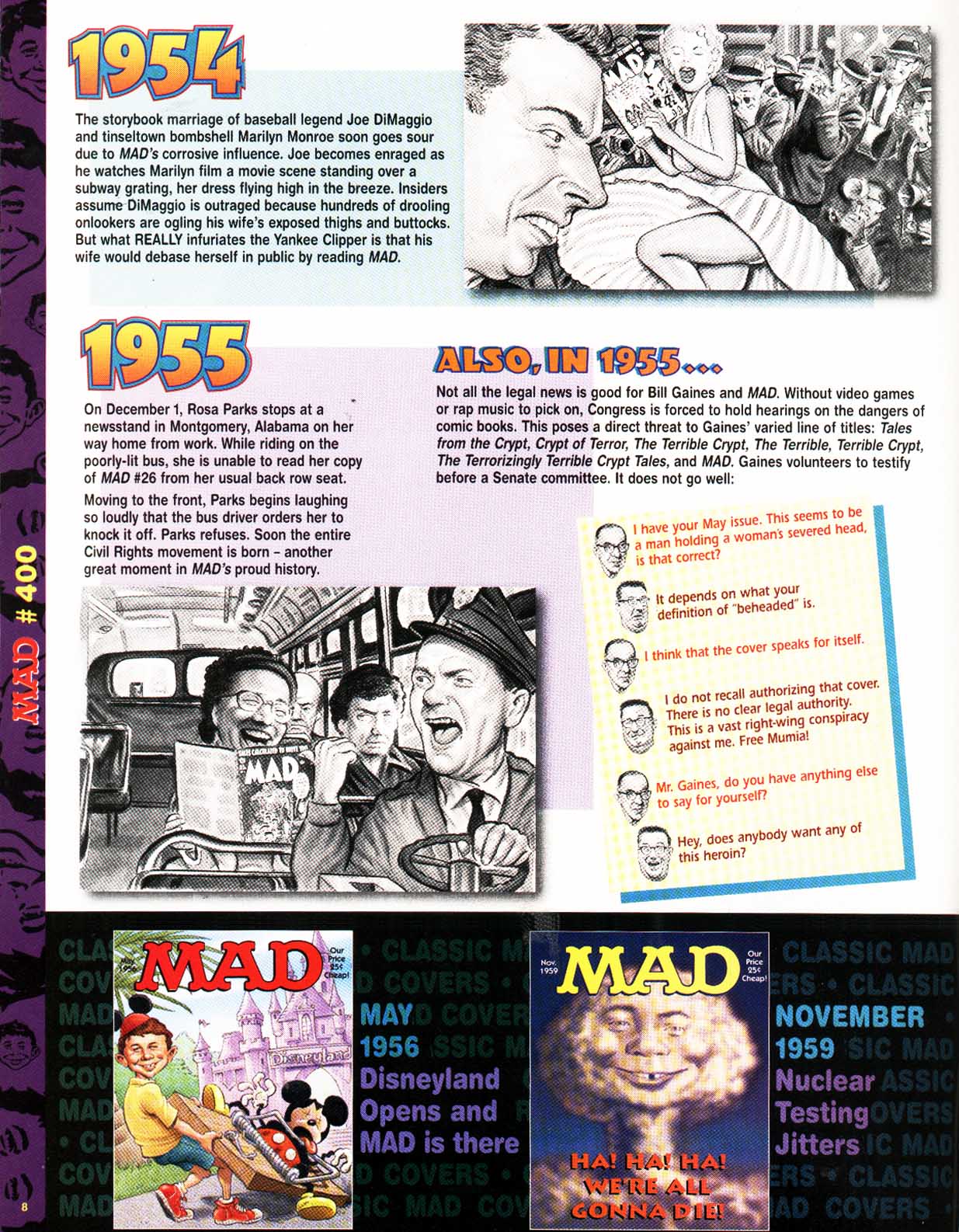 Read online MAD comic -  Issue #400 - 10