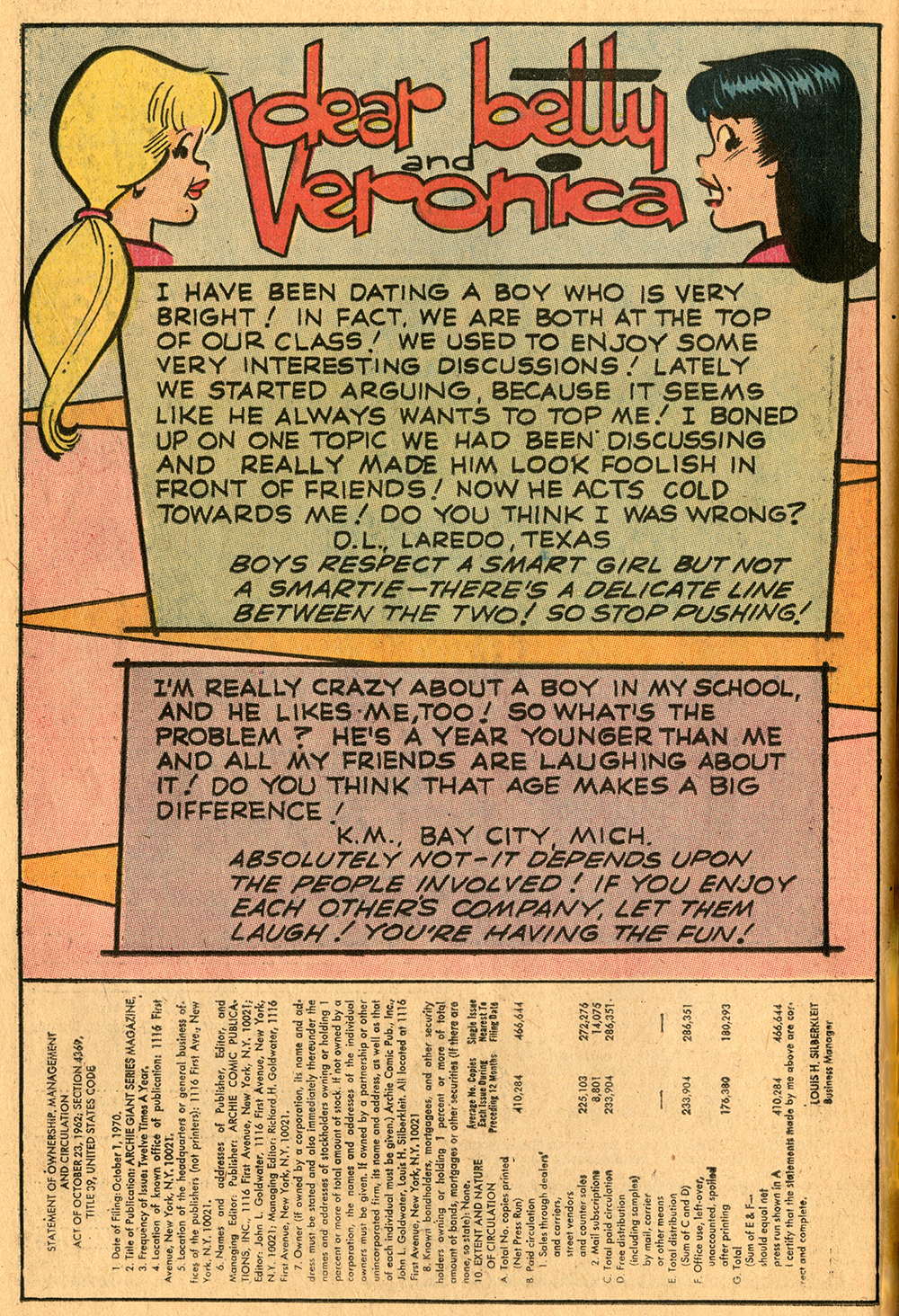 Read online Archie Giant Series Magazine comic -  Issue #184 - 50