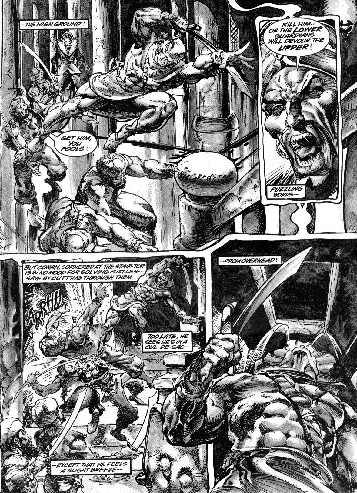 Read online Conan the Savage comic -  Issue #6 - 28