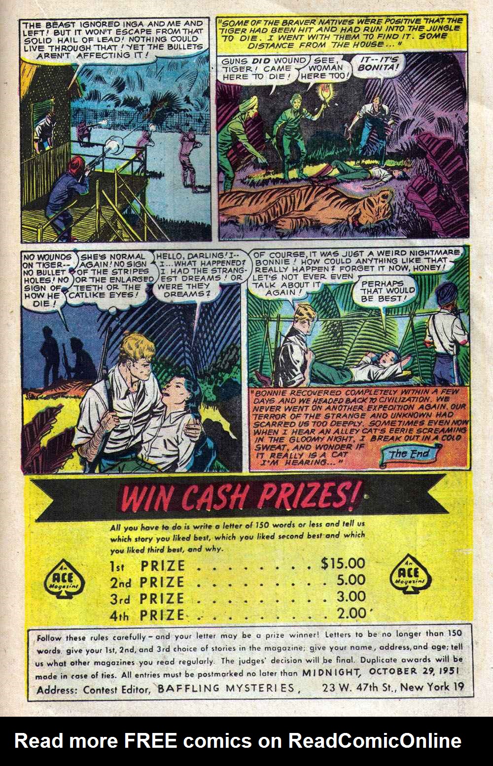 Read online Baffling Mysteries comic -  Issue #5 - 23