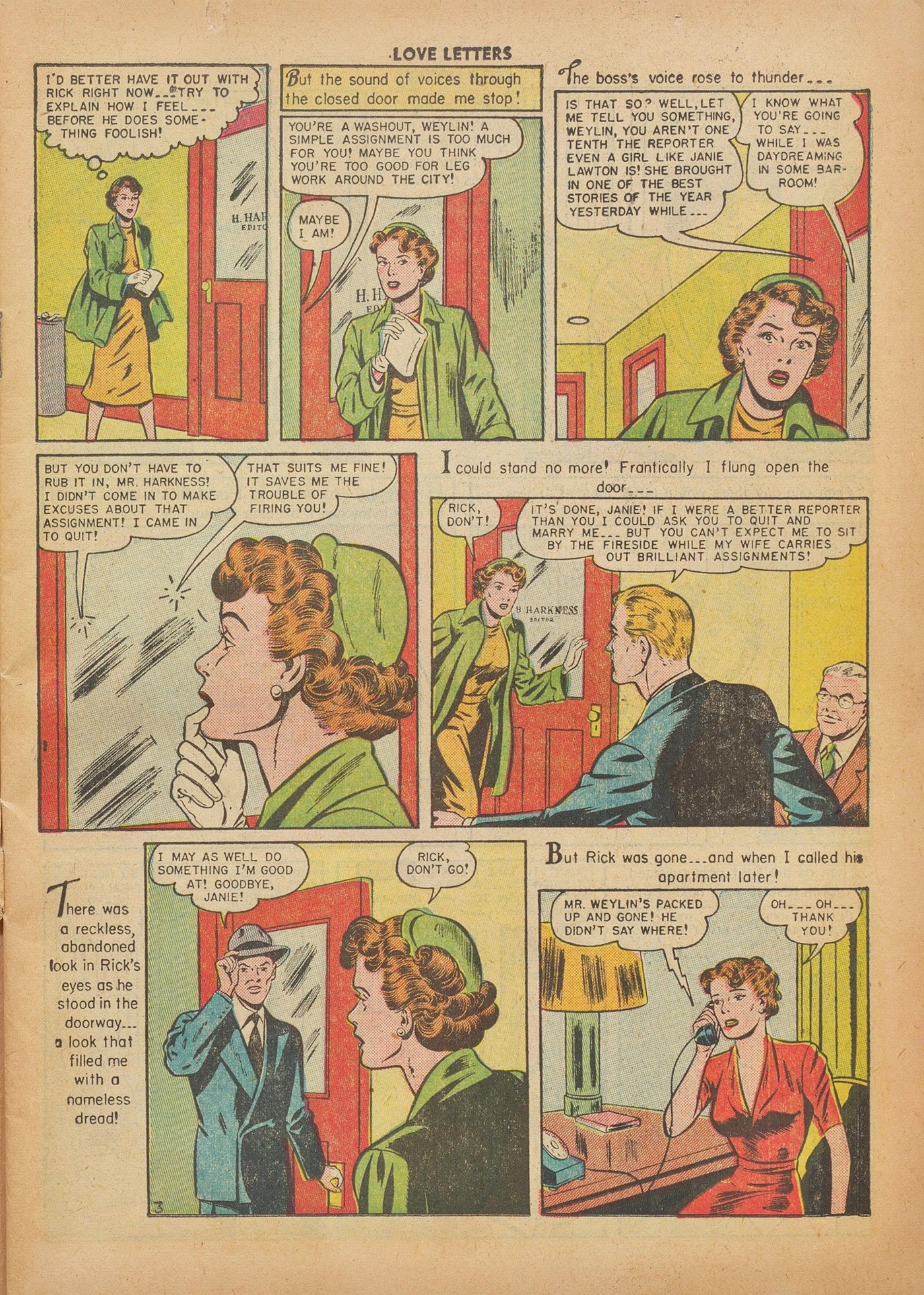 Read online Love Letters comic -  Issue #7 - 5