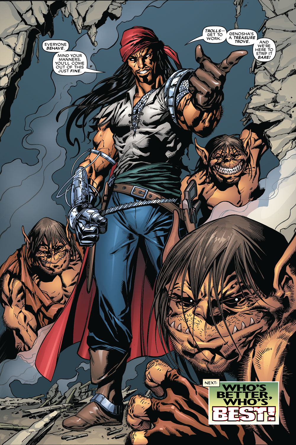 Read online Excalibur (2004) comic -  Issue #5 - 22