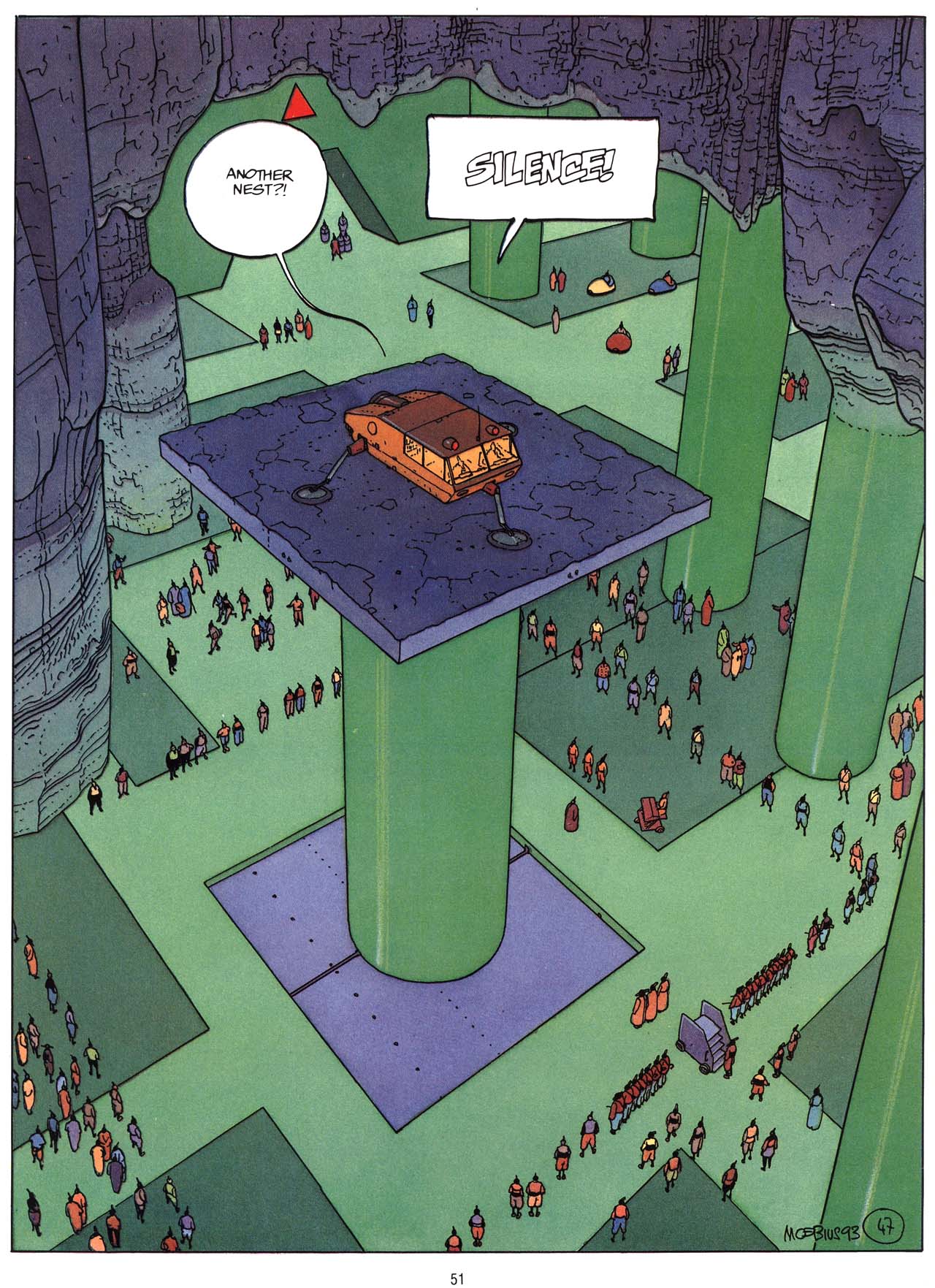 Read online Epic Graphic Novel: Moebius comic -  Issue # TPB 9 - 53