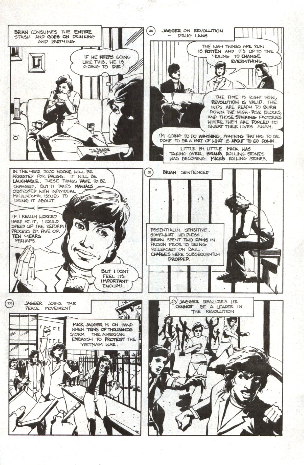 Read online Rock N' Roll Comics comic -  Issue #6 - 9