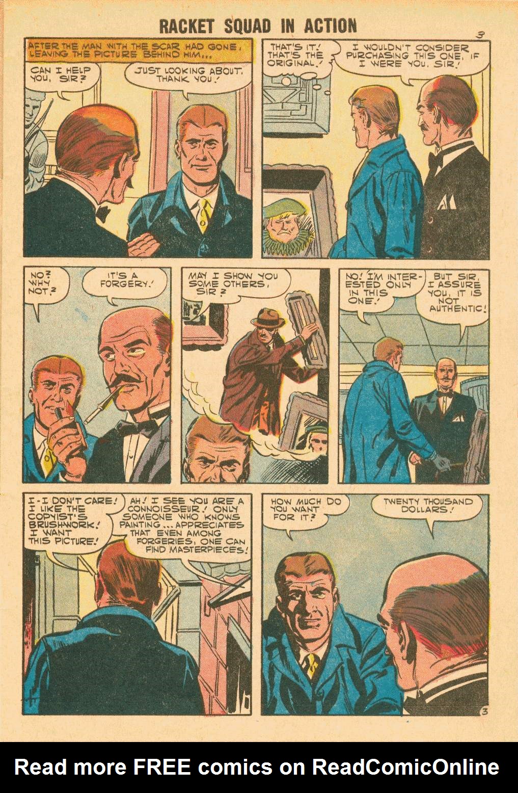 Read online Racket Squad in Action comic -  Issue #27 - 5