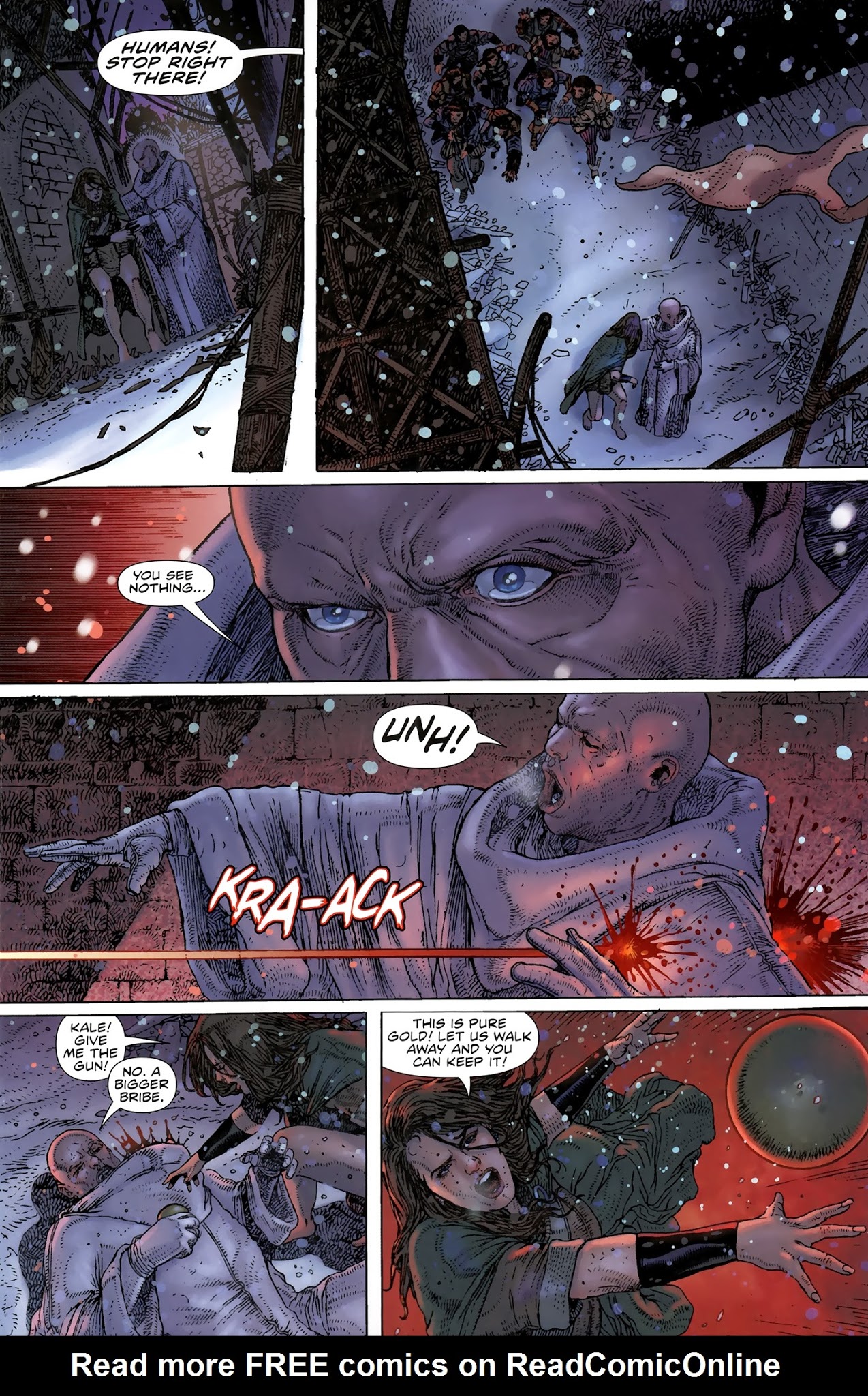 Read online Planet of the Apes (2011) comic -  Issue #12 - 13